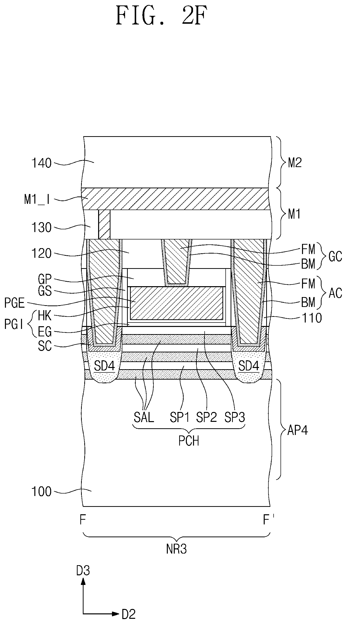 Patent US12324238 Figure 7 – Semiconductor device
