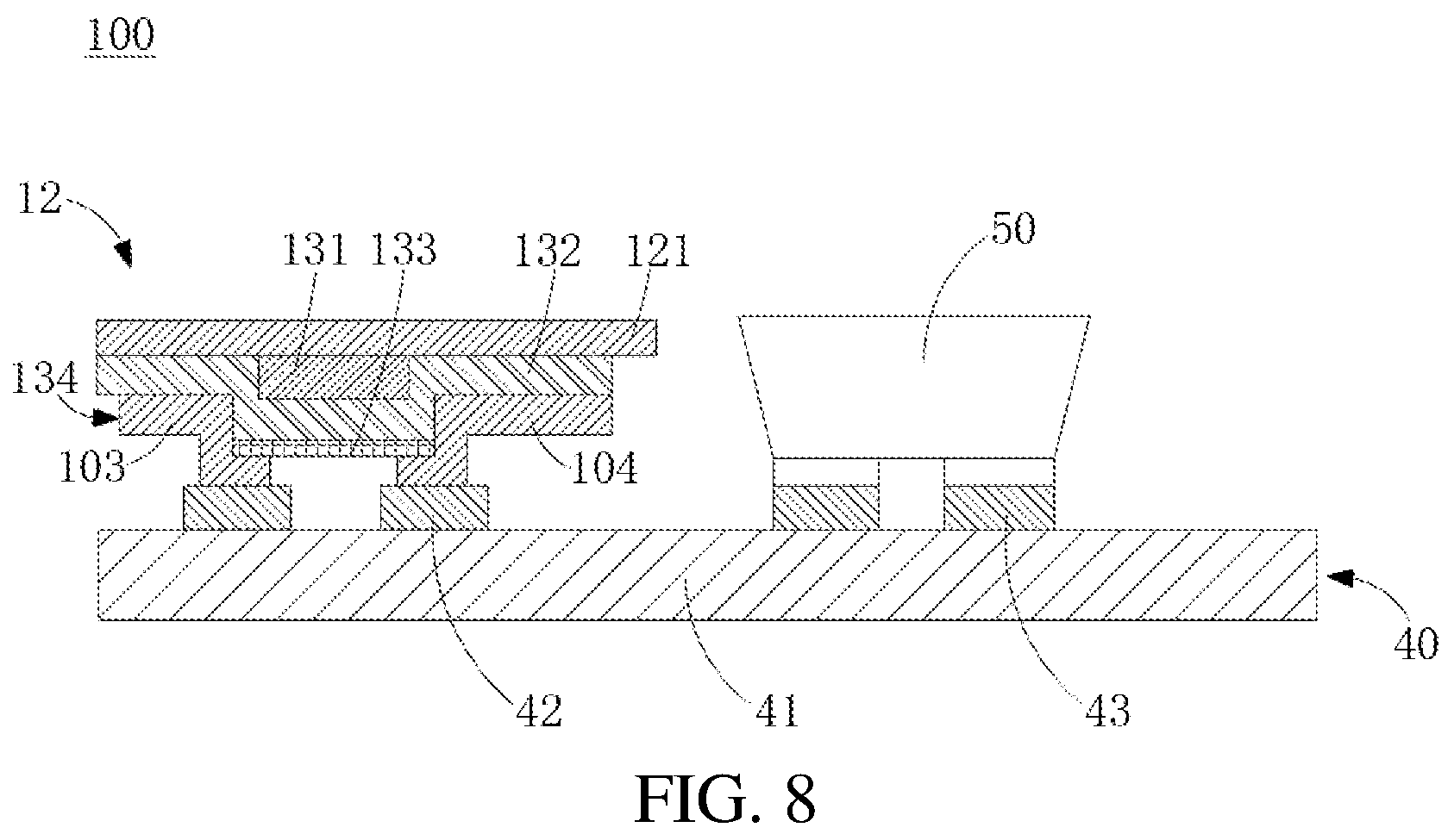 Patent US12324241 Figure 5 – Method for preparing display panel, display panel, and electronic device