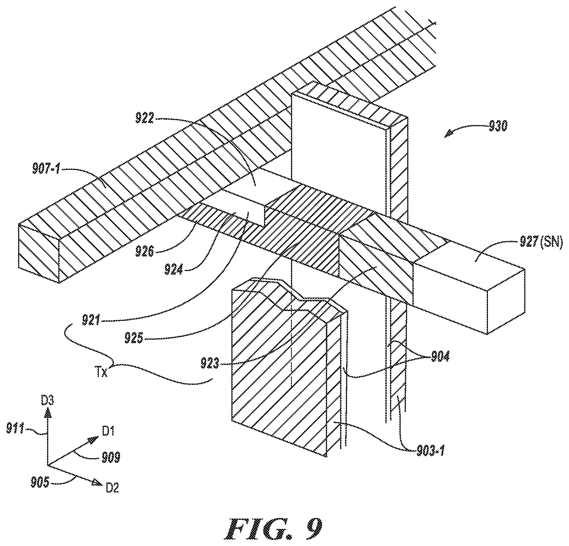Patent US12324244 Figure 7 – Epitaxial single crystalline silicon growth for memory arrays