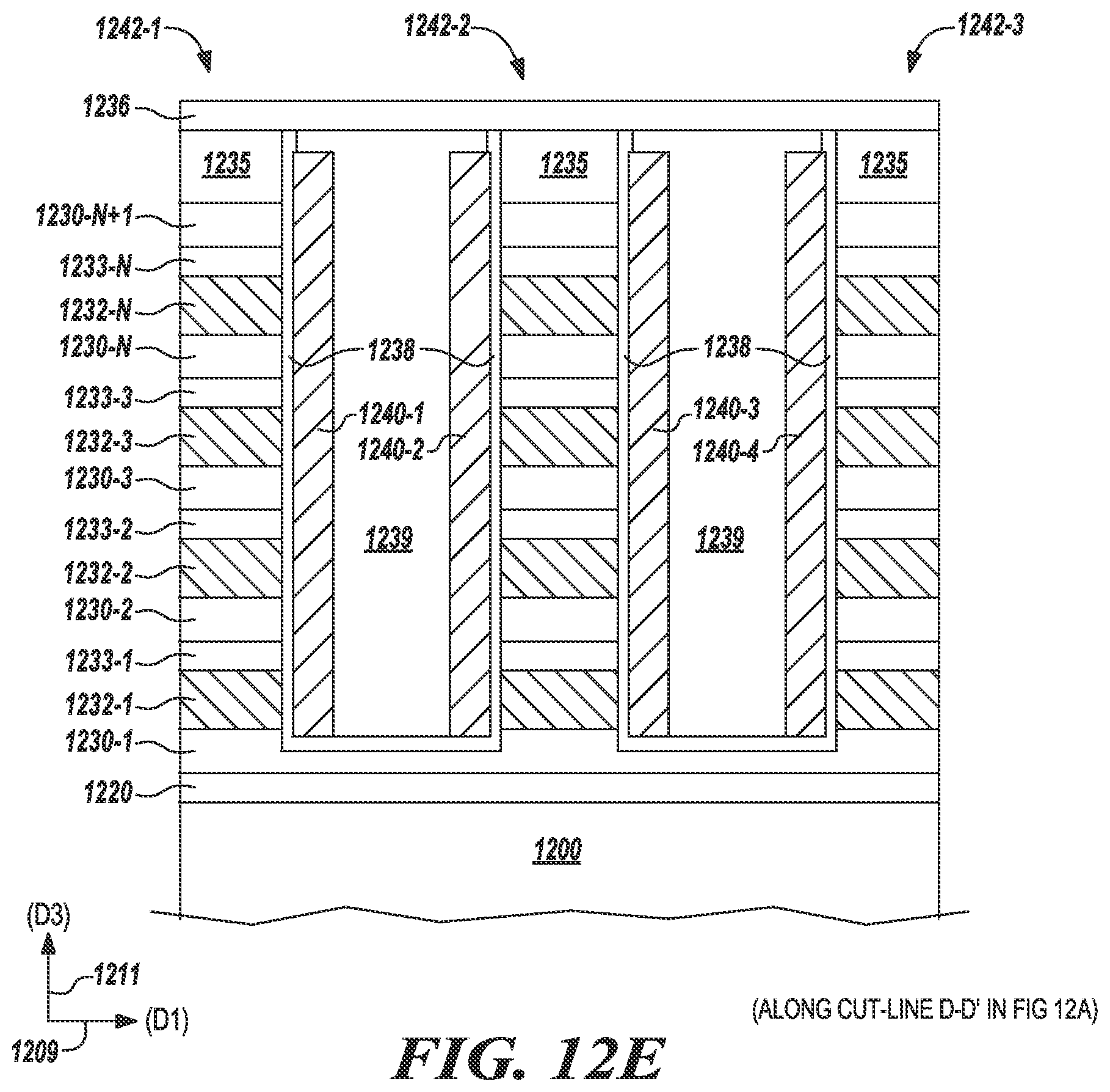 Patent US12324244 Figure 15 – Epitaxial single crystalline silicon growth for memory arrays