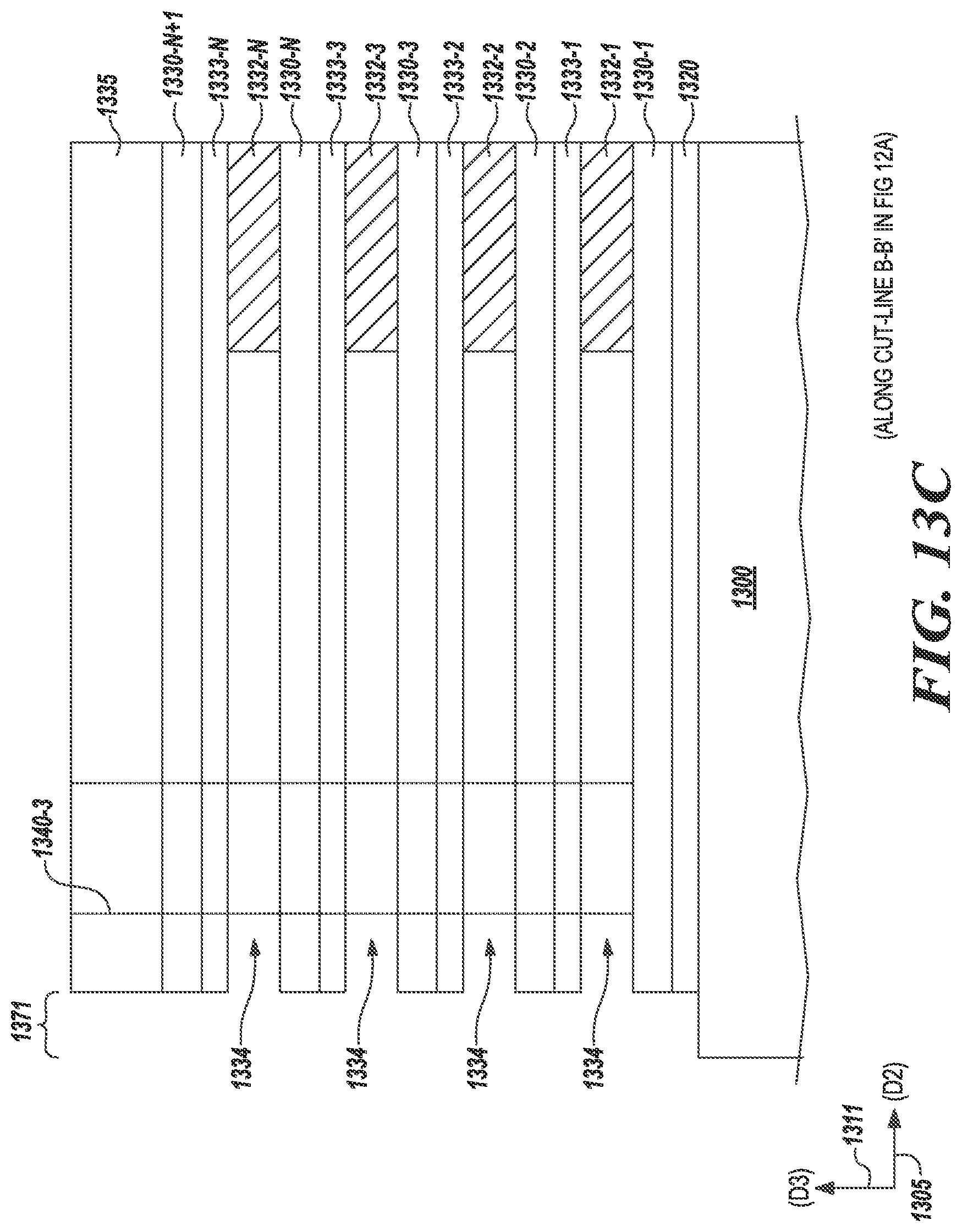 Patent US12324244 Figure 18 – Epitaxial single crystalline silicon growth for memory arrays