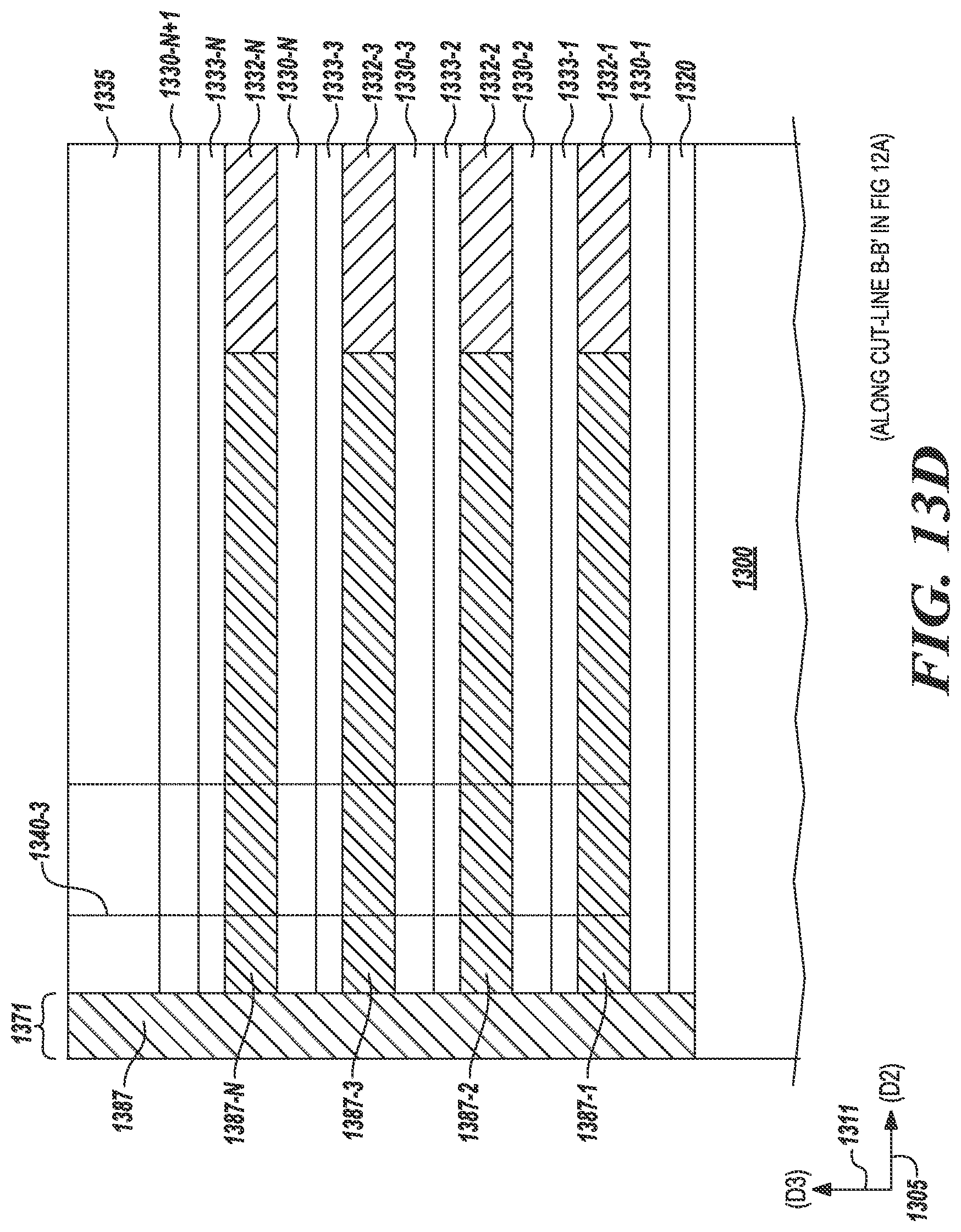Patent US12324244 Figure 19 – Epitaxial single crystalline silicon growth for memory arrays