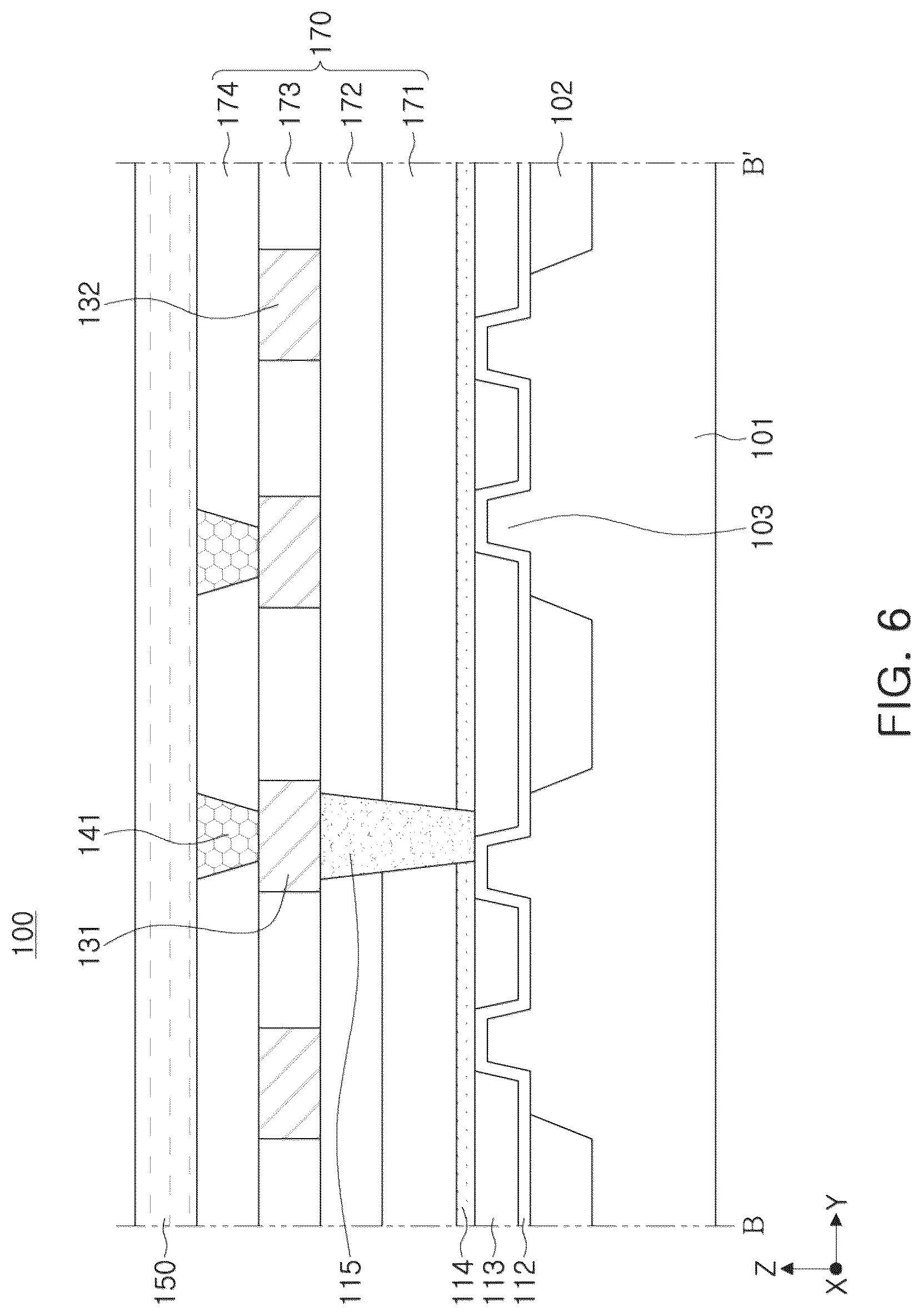 Patent US12324246 Figure 6 – Semiconductor device and layout method of the same