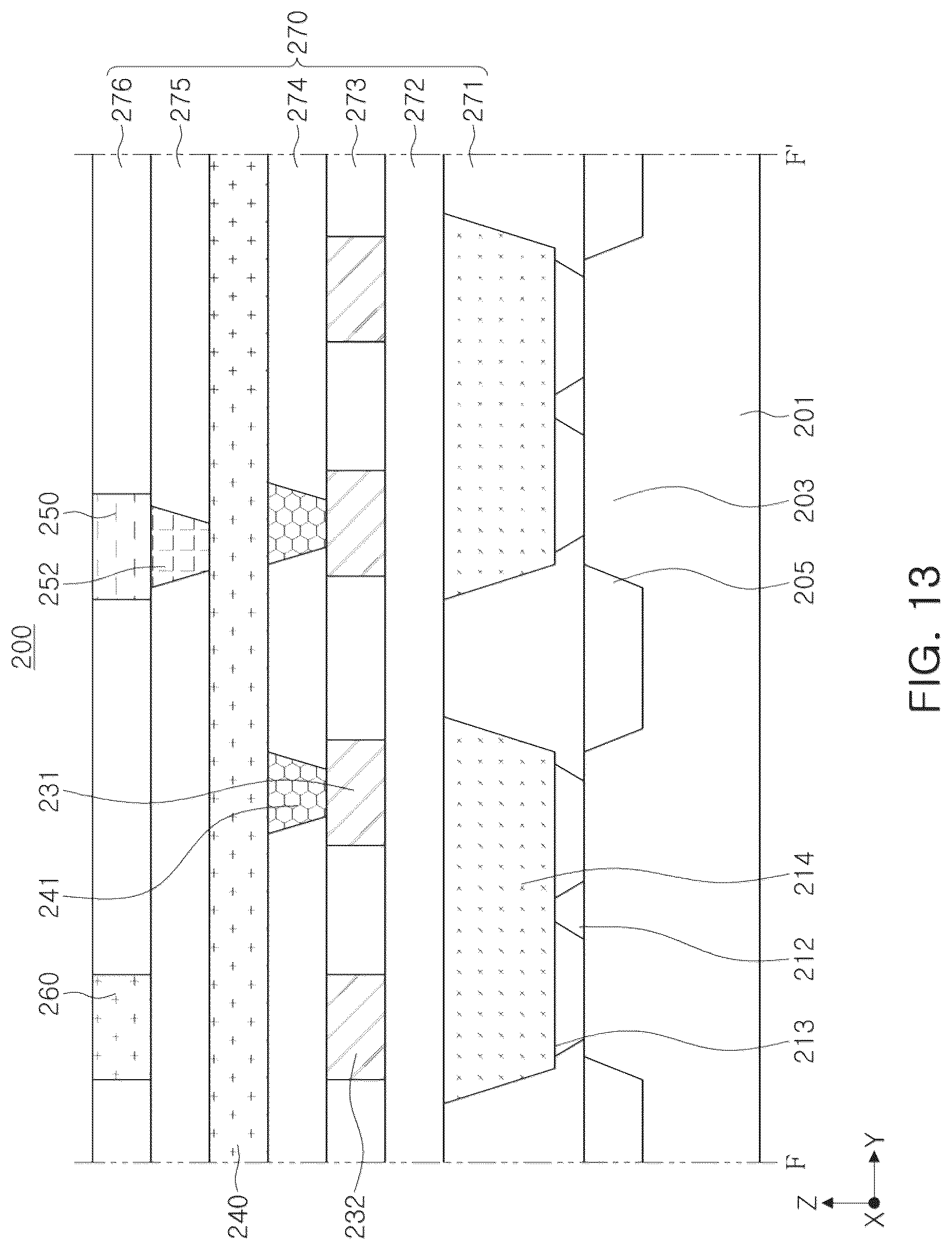 Patent US12324246 Figure 13 – Semiconductor device and layout method of the same