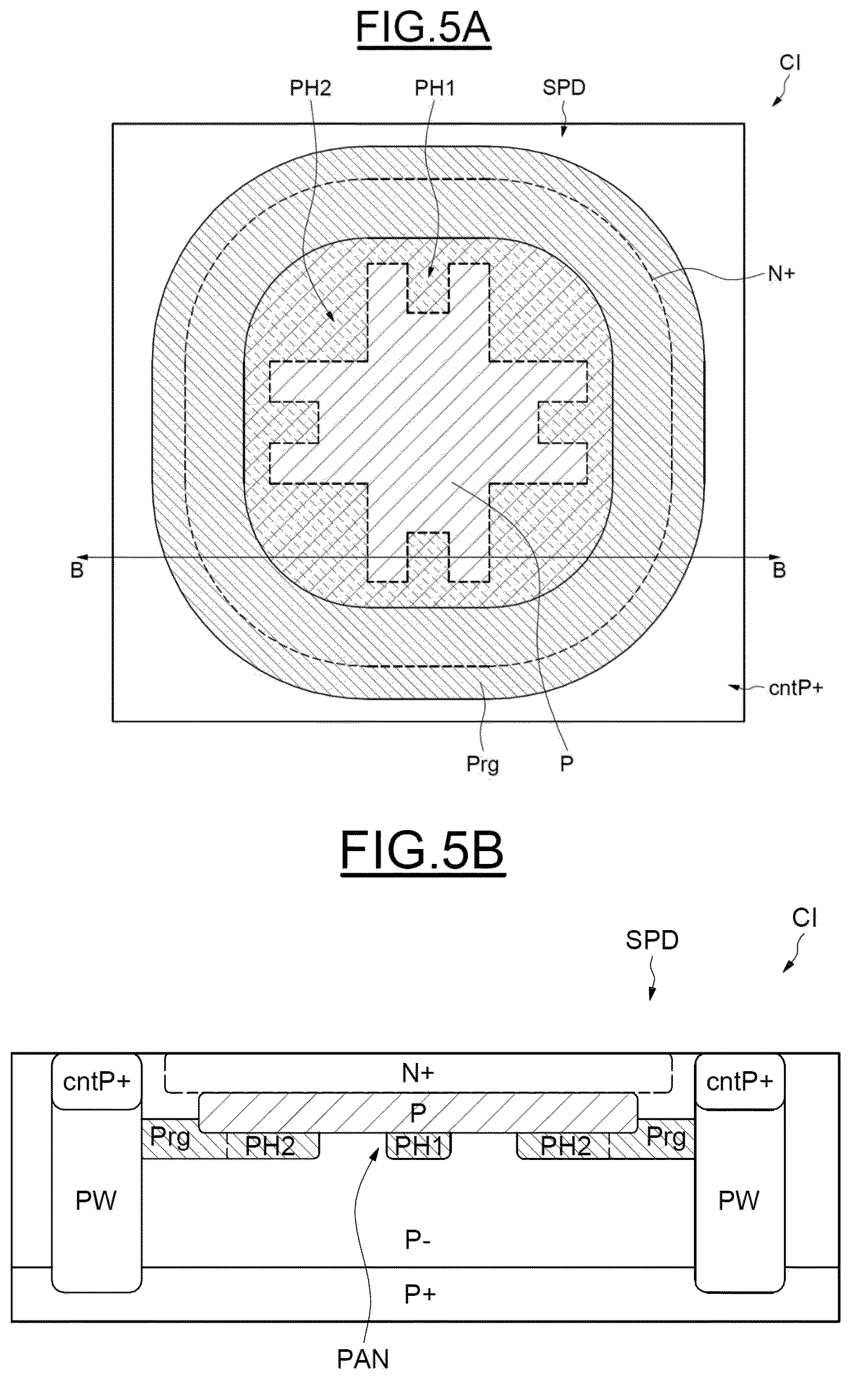 Patent US12324251 Figure 6 – Integrated circuit comprising a single photon avalanche diode and corresponding manufacturing method