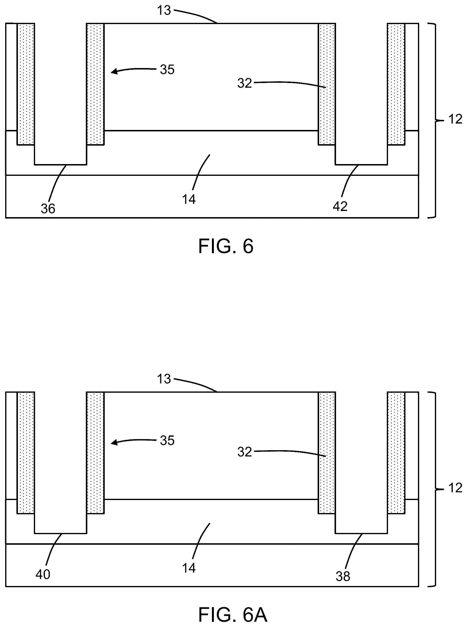 Patent US12324252 Figure 8 – Structures including a photodetector and multiple cathode contacts