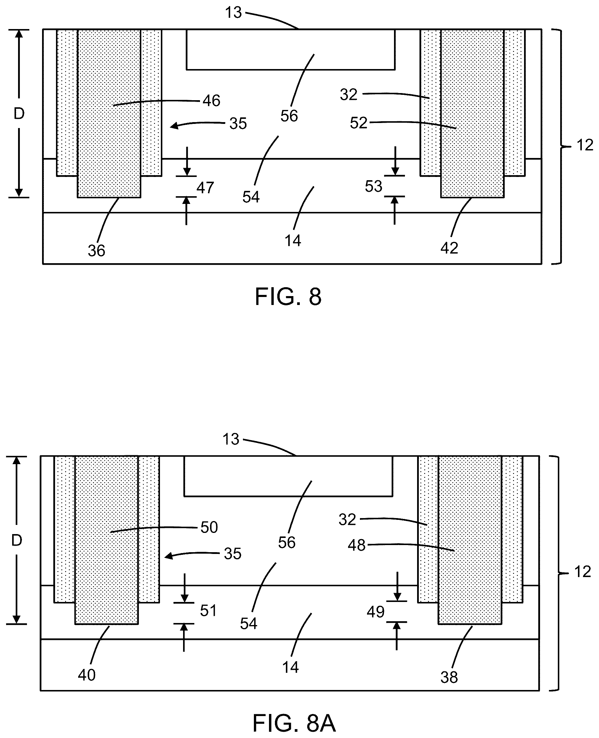 Patent US12324252 Figure 11 – Structures including a photodetector and multiple cathode contacts