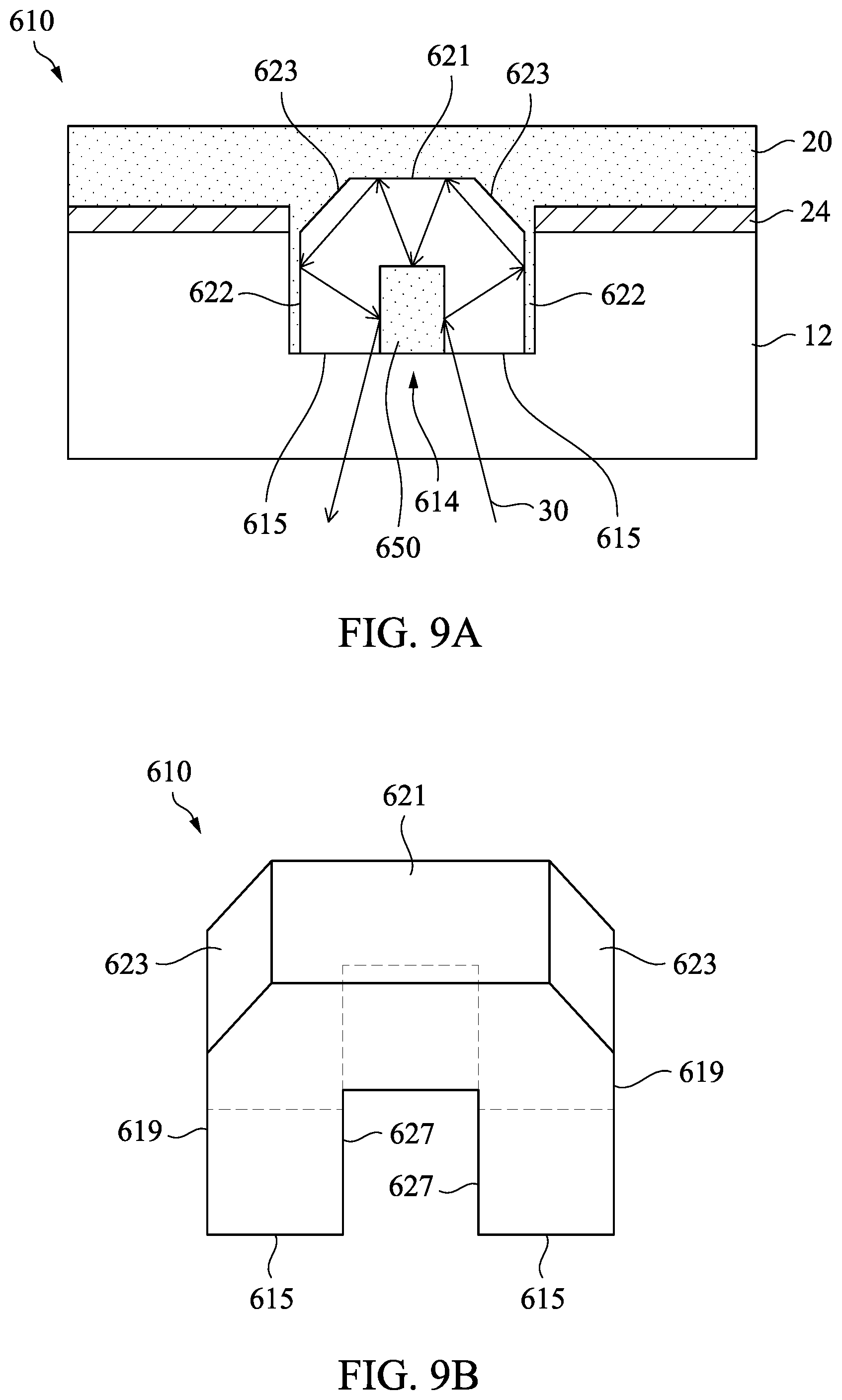 Patent US12324255 Figure 9 – Photonic device and method having increased quantum effect length