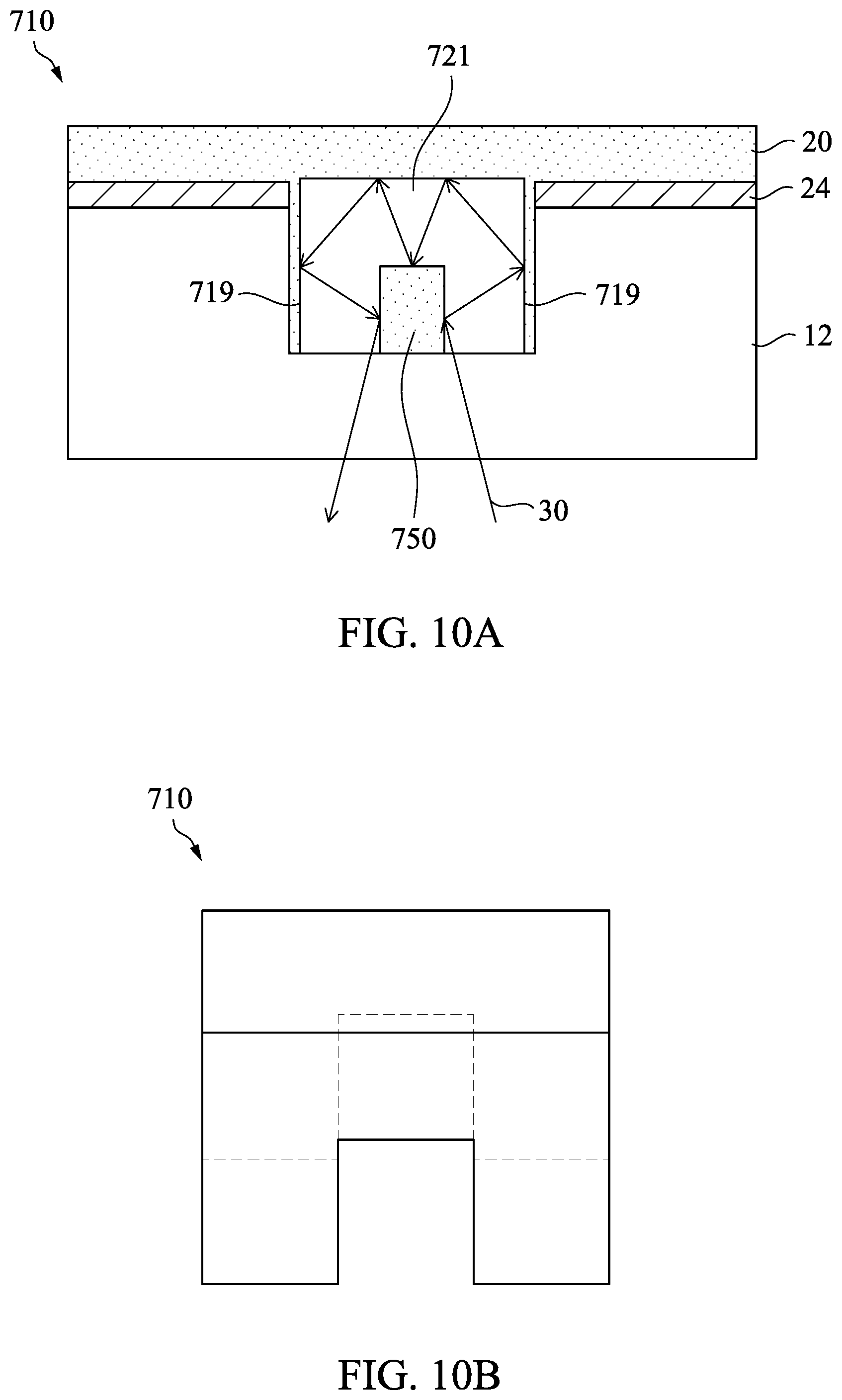 Patent US12324255 Figure 10 – Photonic device and method having increased quantum effect length