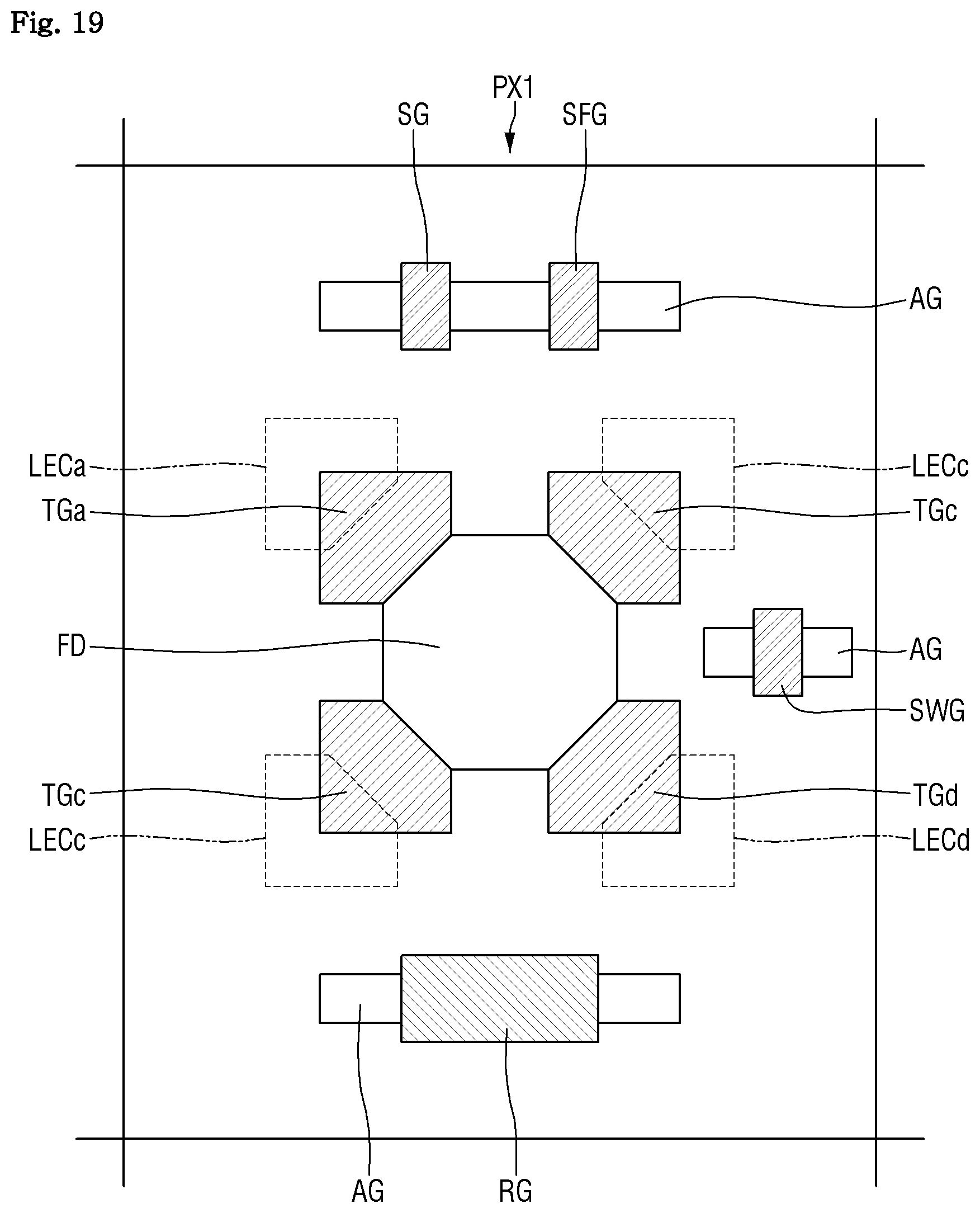 Patent US12324256 Figure 19 – Image sensor