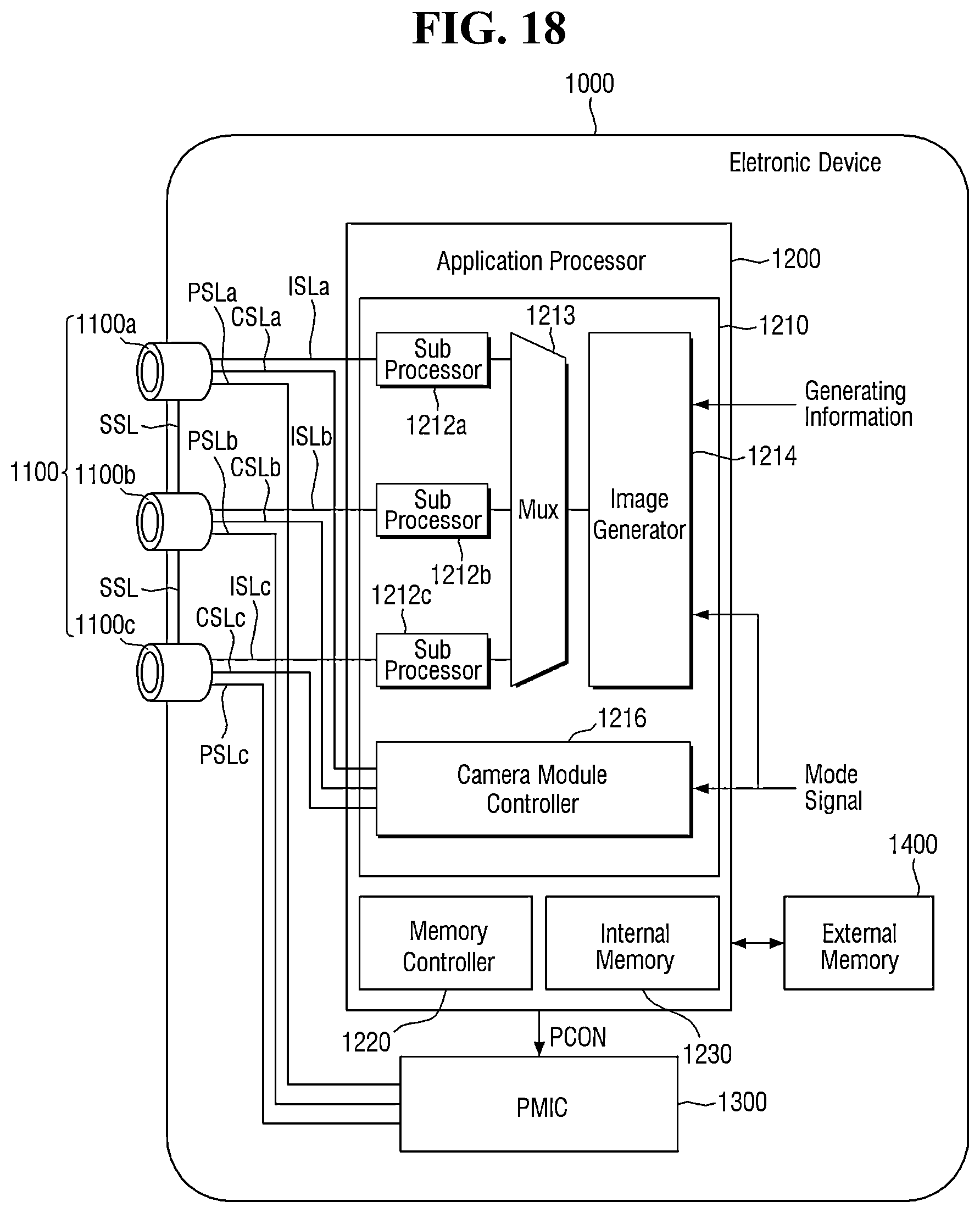 Patent US12324259 Figure 18 – Image sensor including color filter grid including portion overlapping super phase detection (PD) pixel
