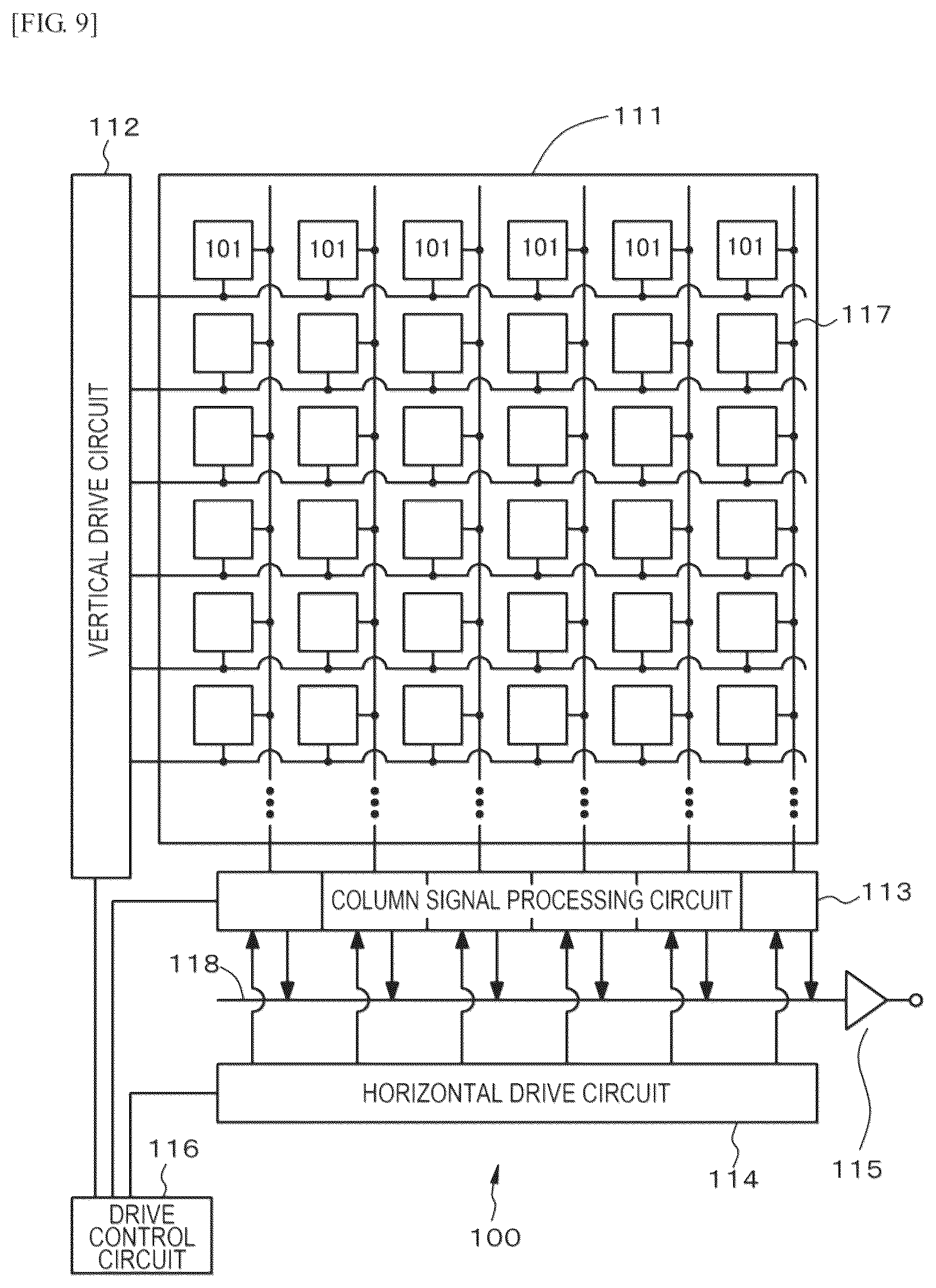 Patent US12324262 Figure 9 – Imaging element, stacked-type imaging element and solid-state imaging apparatus