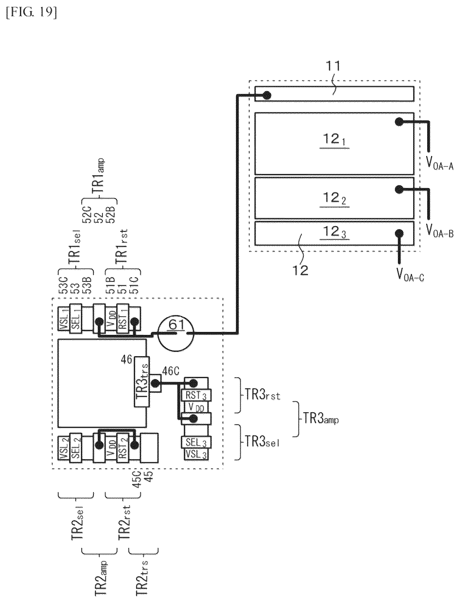 Patent US12324262 Figure 19 – Imaging element, stacked-type imaging element and solid-state imaging apparatus