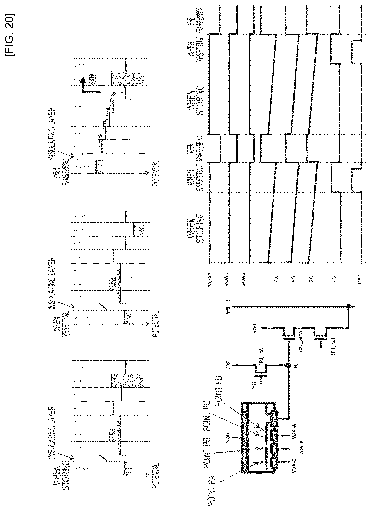 Patent US12324262 Figure 20 – Imaging element, stacked-type imaging element and solid-state imaging apparatus