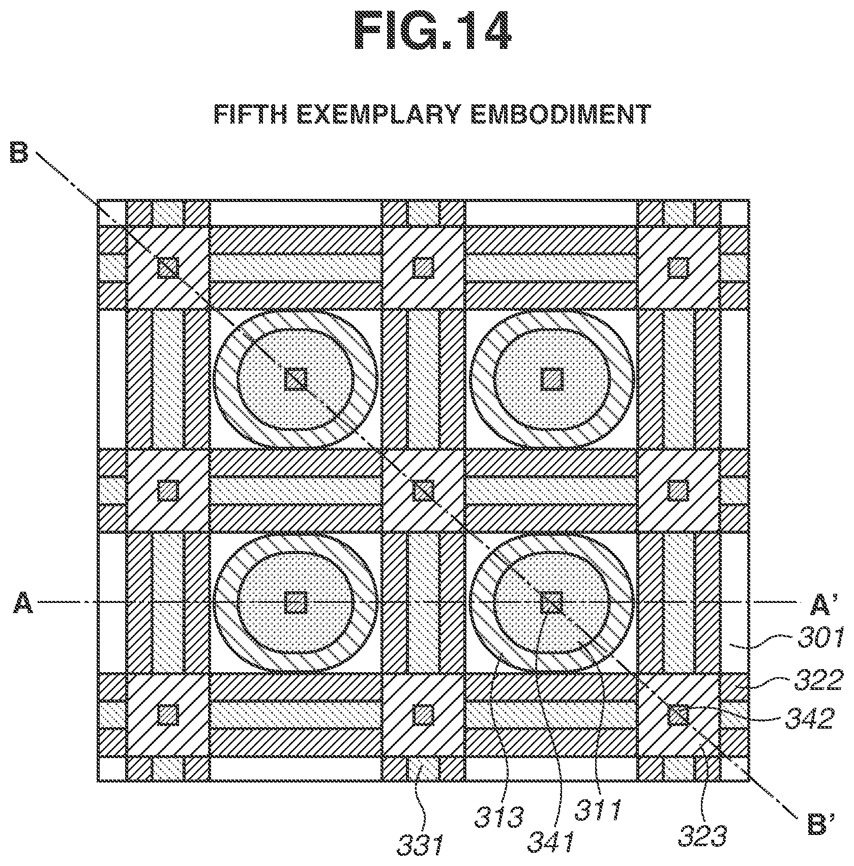 Patent US12324265 Figure 14 – Photoelectric conversion apparatus and photoelectric conversion system