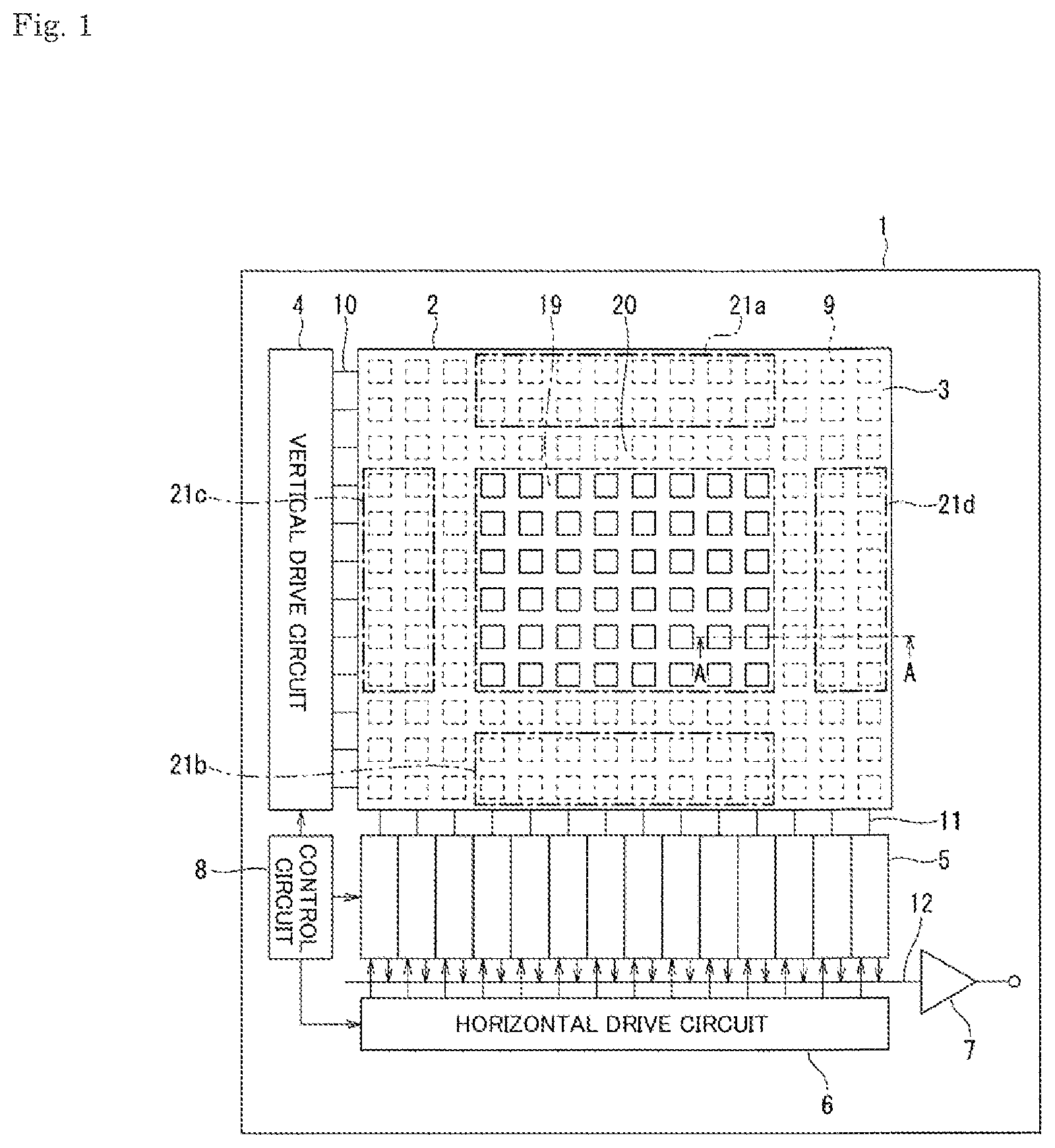 Patent US12324266 Figure 1 – Solid-state imaging device and electronic device