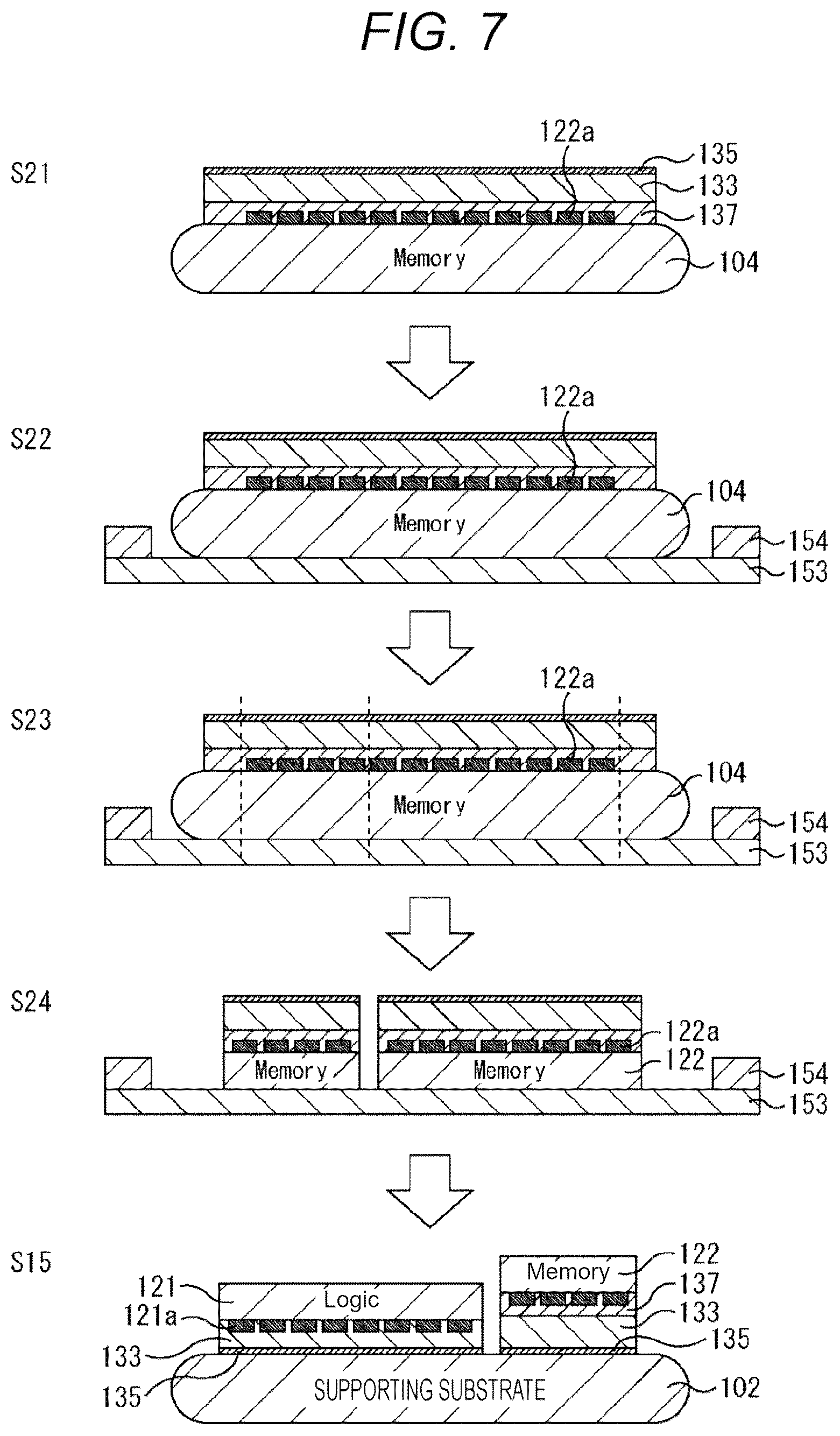Patent US12324267 Figure 5 – Imaging device, electronic device, and manufacturing method