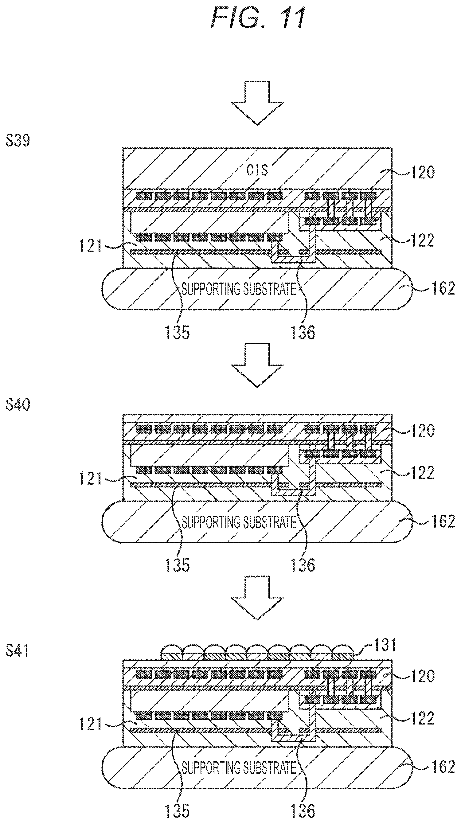 Patent US12324267 Figure 9 – Imaging device, electronic device, and manufacturing method