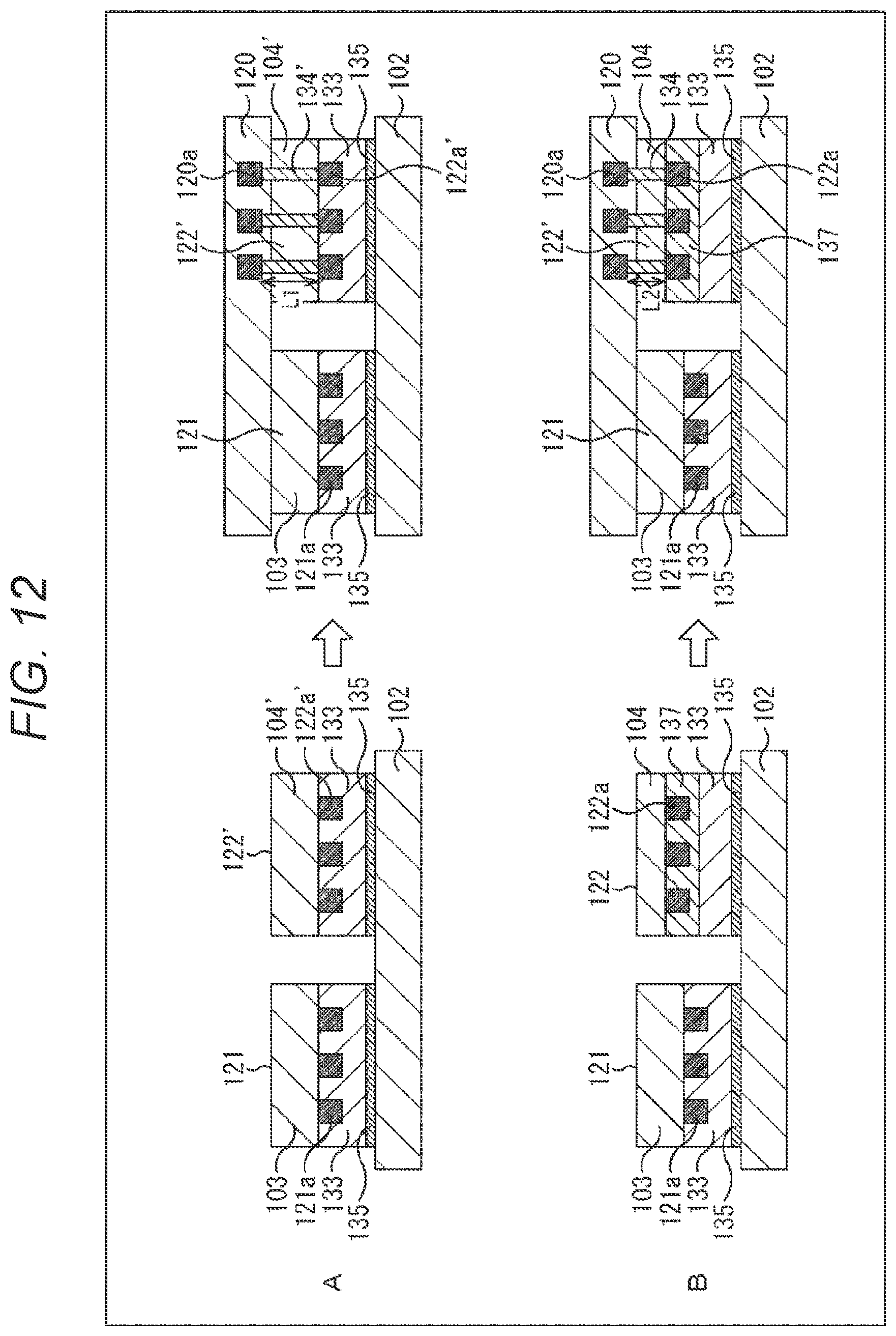Patent US12324267 Figure 10 – Imaging device, electronic device, and manufacturing method