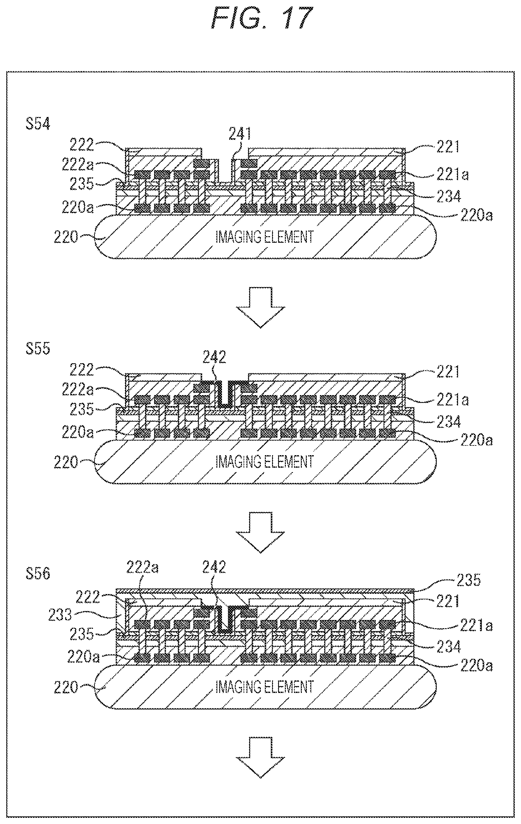 Patent US12324267 Figure 14 – Imaging device, electronic device, and manufacturing method