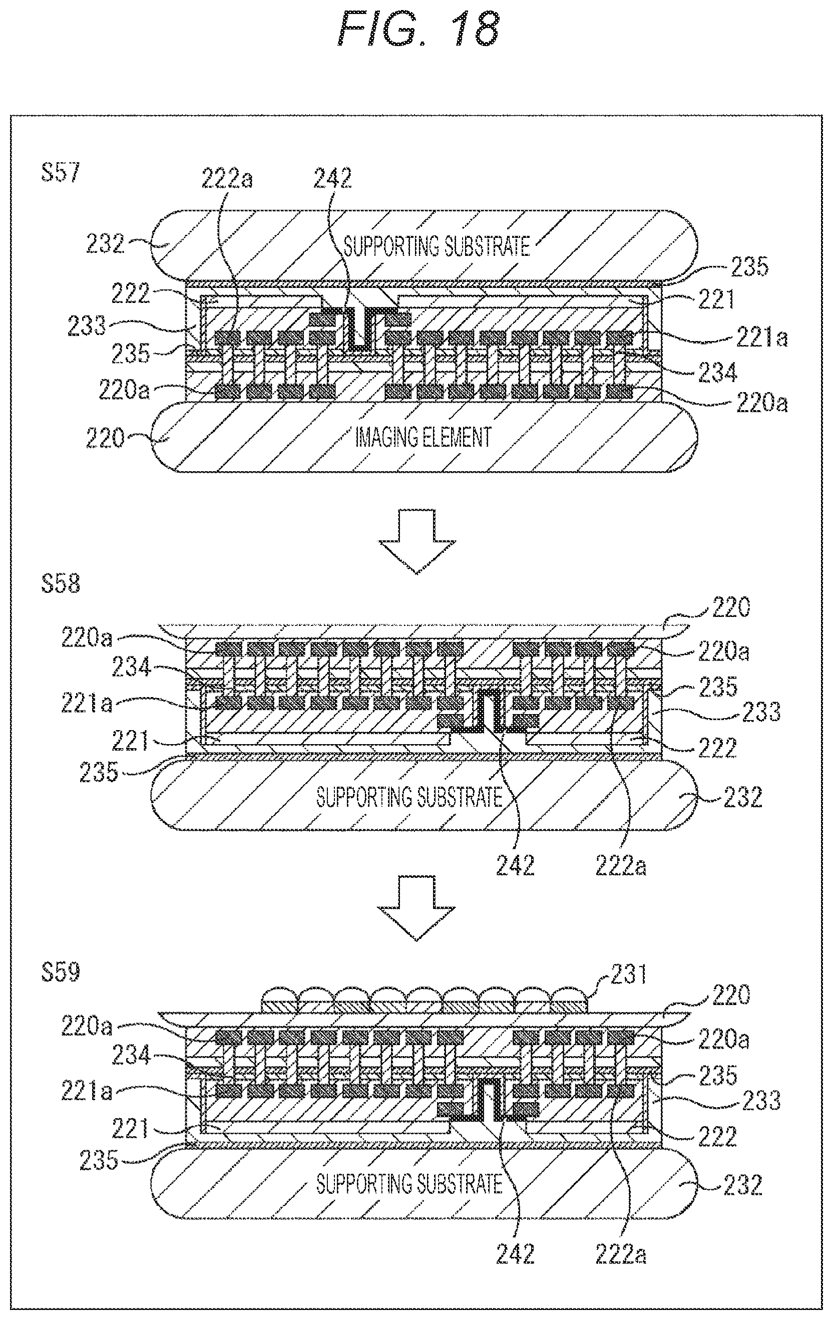 Patent US12324267 Figure 15 – Imaging device, electronic device, and manufacturing method