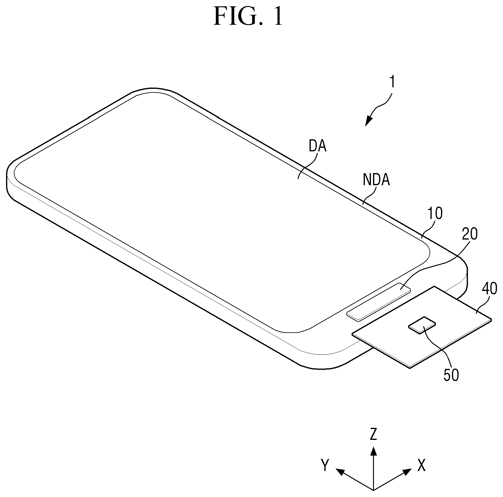 Patent US12324271 Figure 1 – Method of aligning light emitting elements and method of manufacturing display device using the same