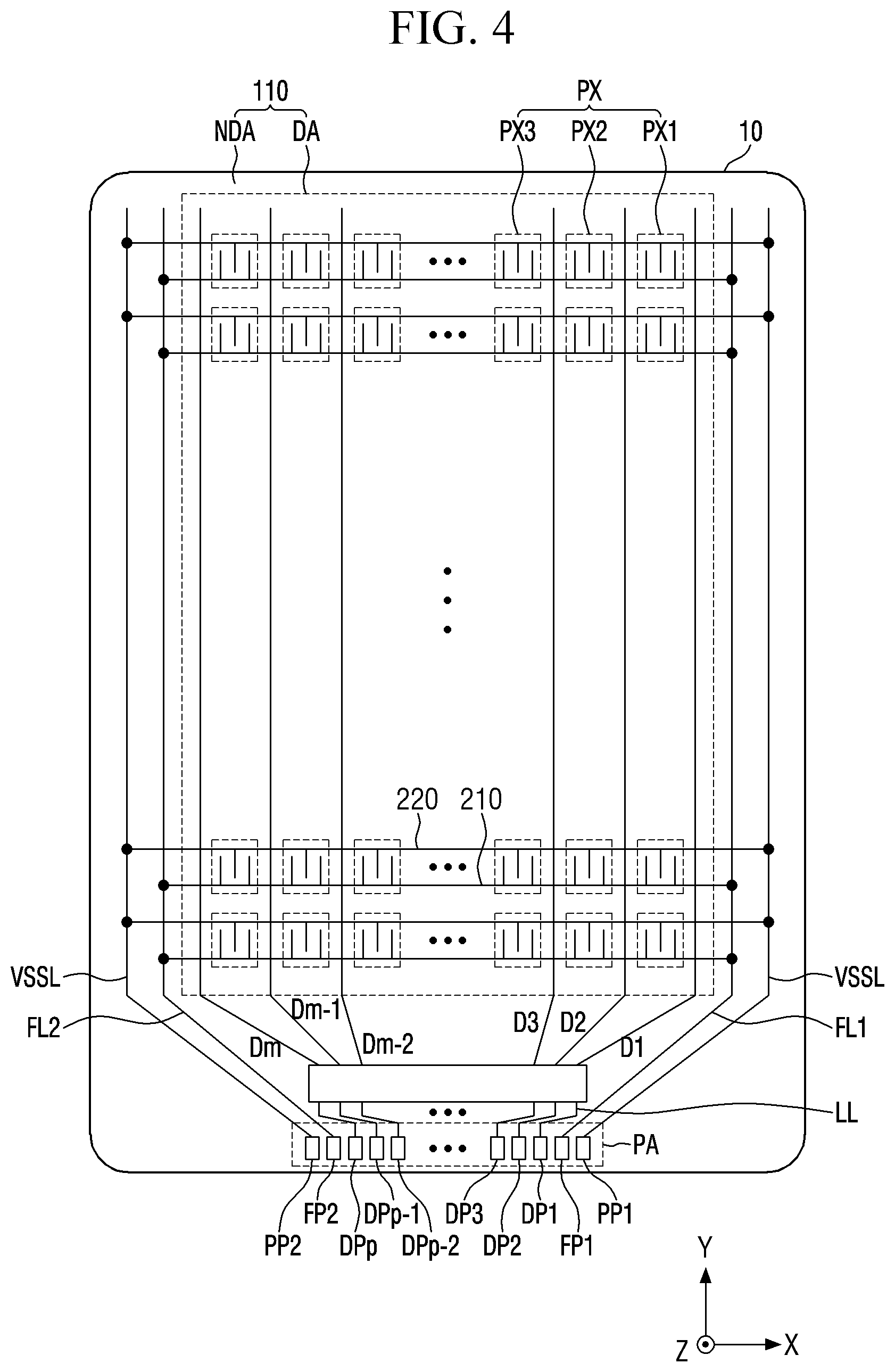 Patent US12324271 Figure 4 – Method of aligning light emitting elements and method of manufacturing display device using the same