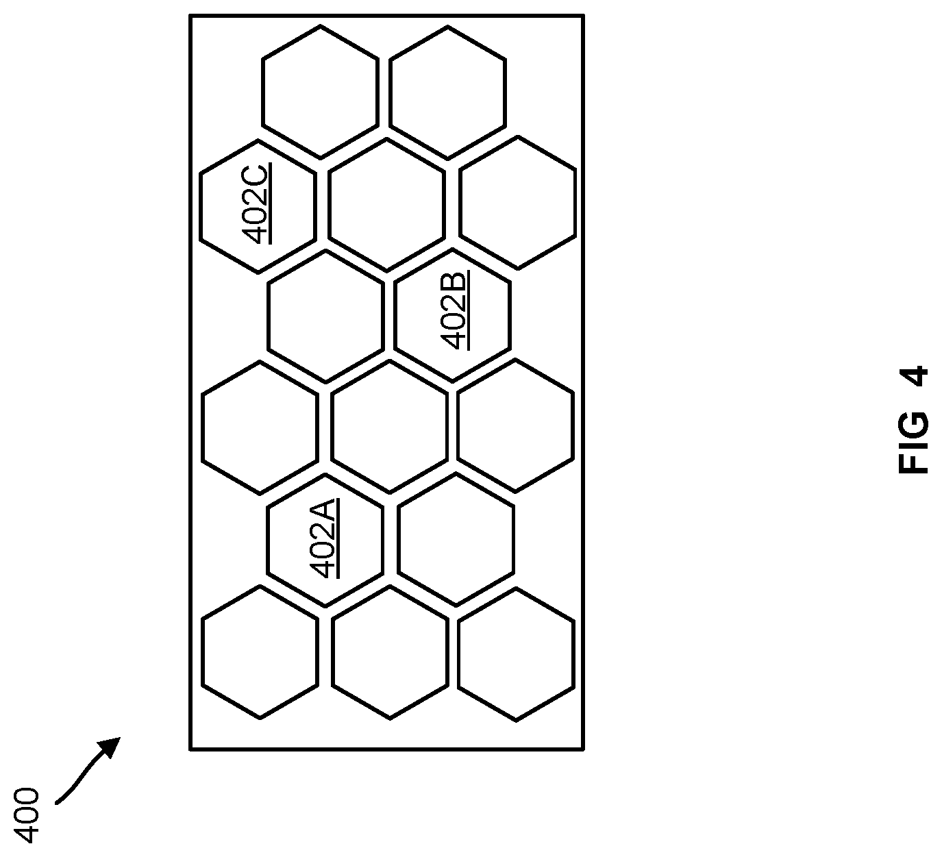 Patent US12324273 Figure 4 – Segmented and quantum mechanically isolated active regions in light emitting diodes