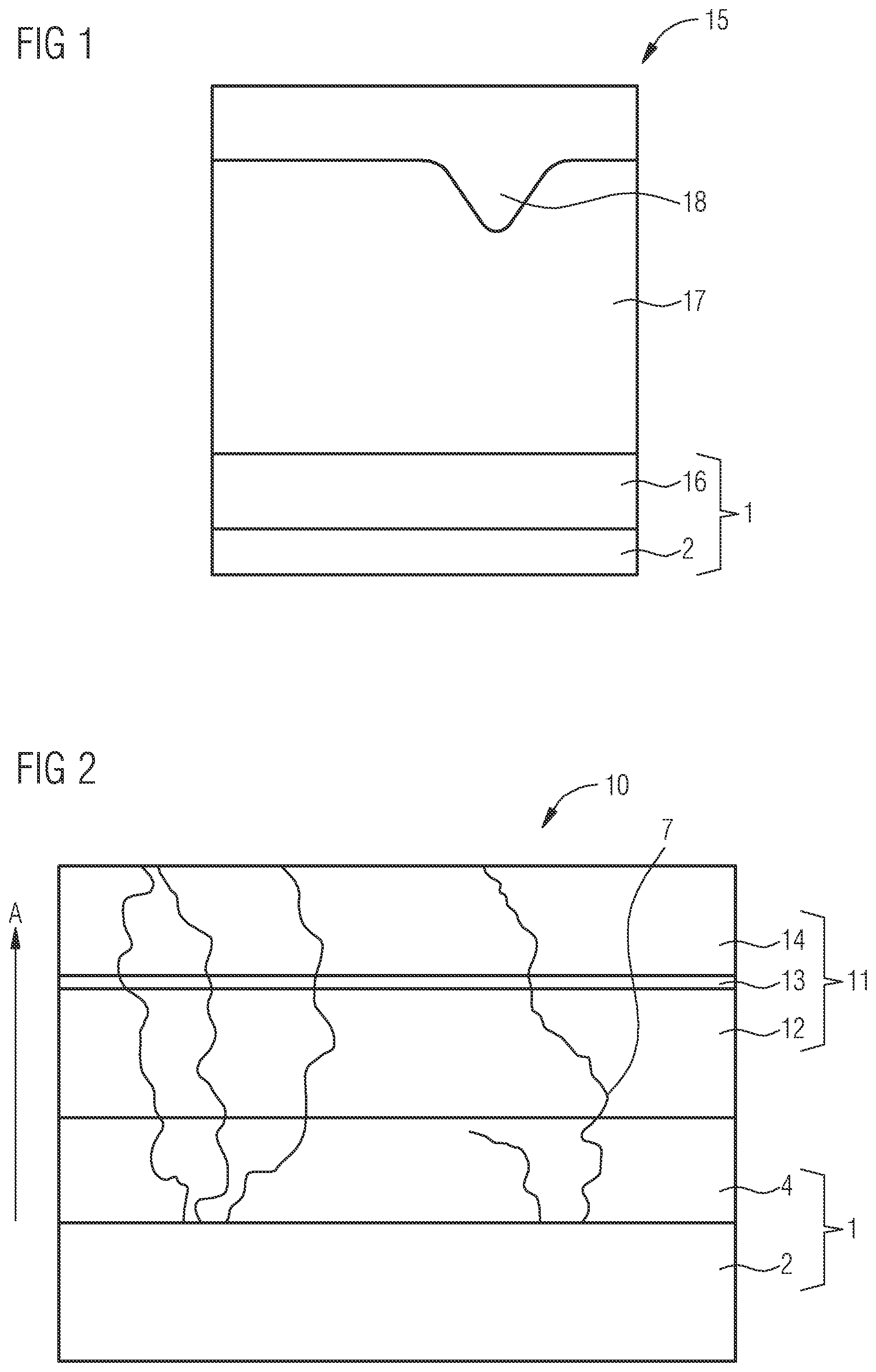 Patent US12324275 Figure 1 – Growth structure for a radiation-emitting semiconductor component, and radiation-emitting semiconductor component