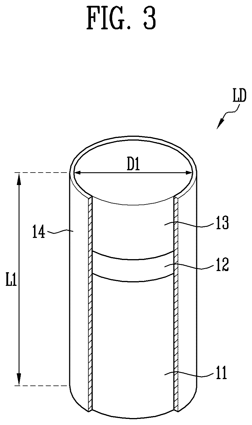 Patent US12324280 Figure 3 – Display device and manufacturing method thereof