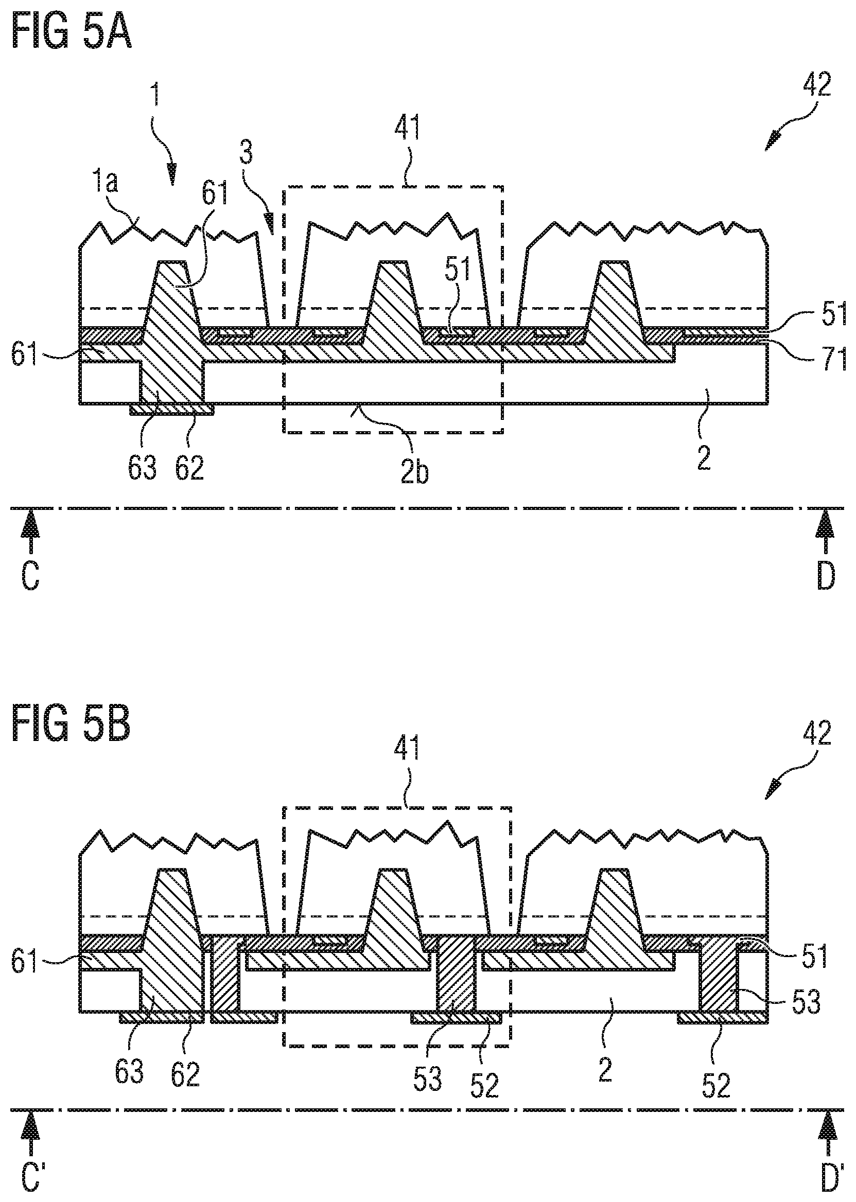 Patent US12324282 Figure 6 – Optoelectronic arrangement and method for producing an optoelectronic arrangement