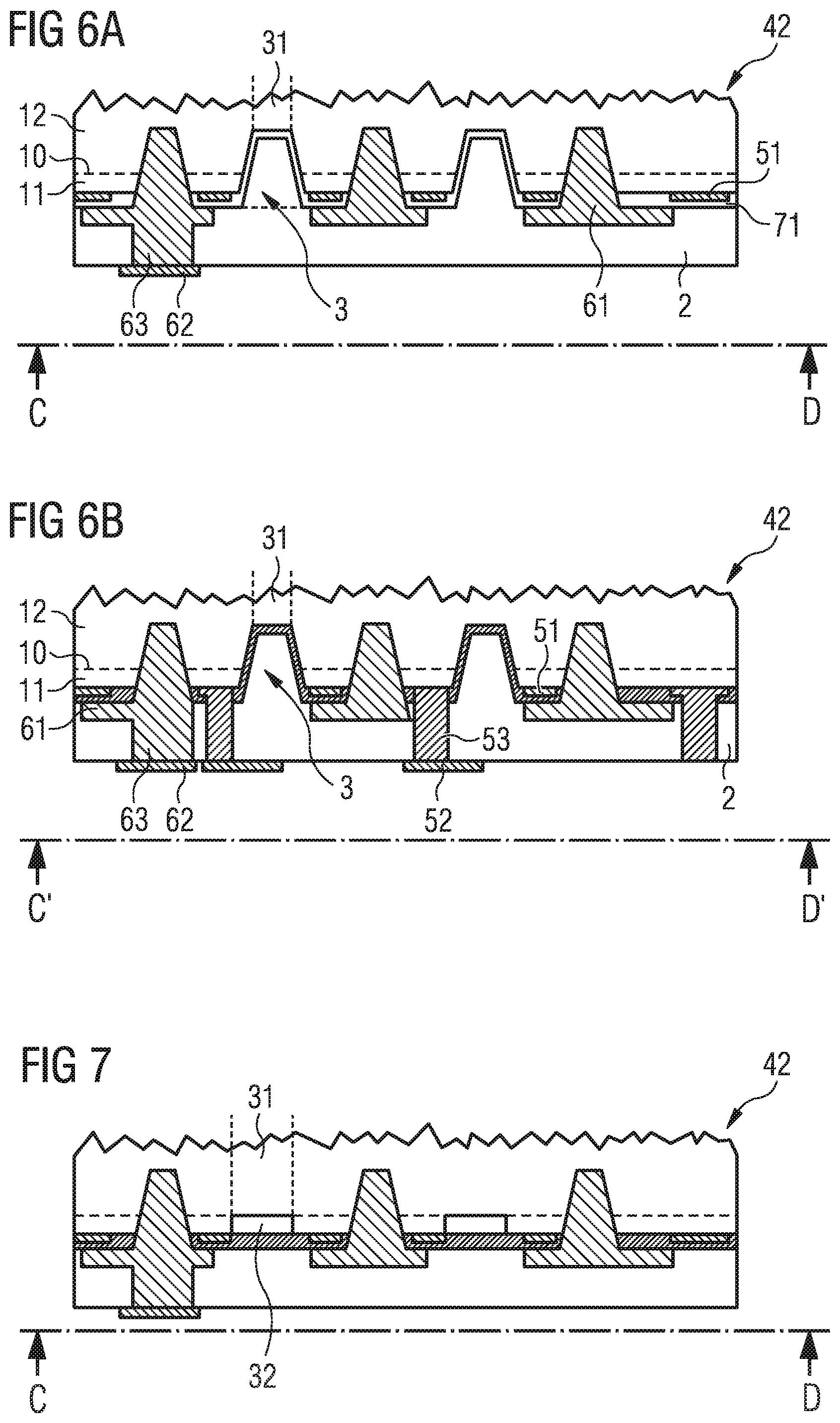 Patent US12324282 Figure 7 – Optoelectronic arrangement and method for producing an optoelectronic arrangement