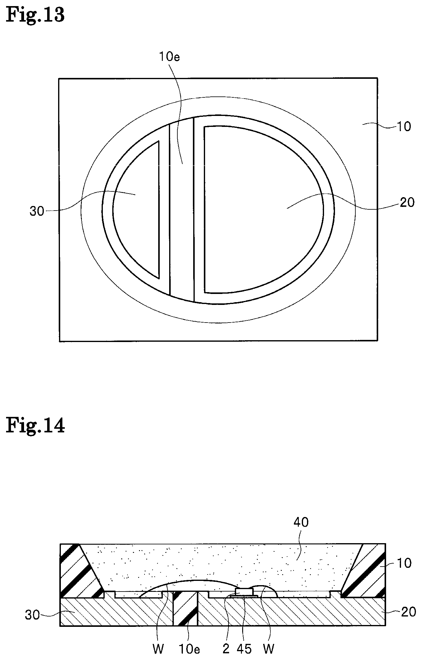 Patent US12324283 Figure 7 – Light emitting device package having lead electrode with varying height