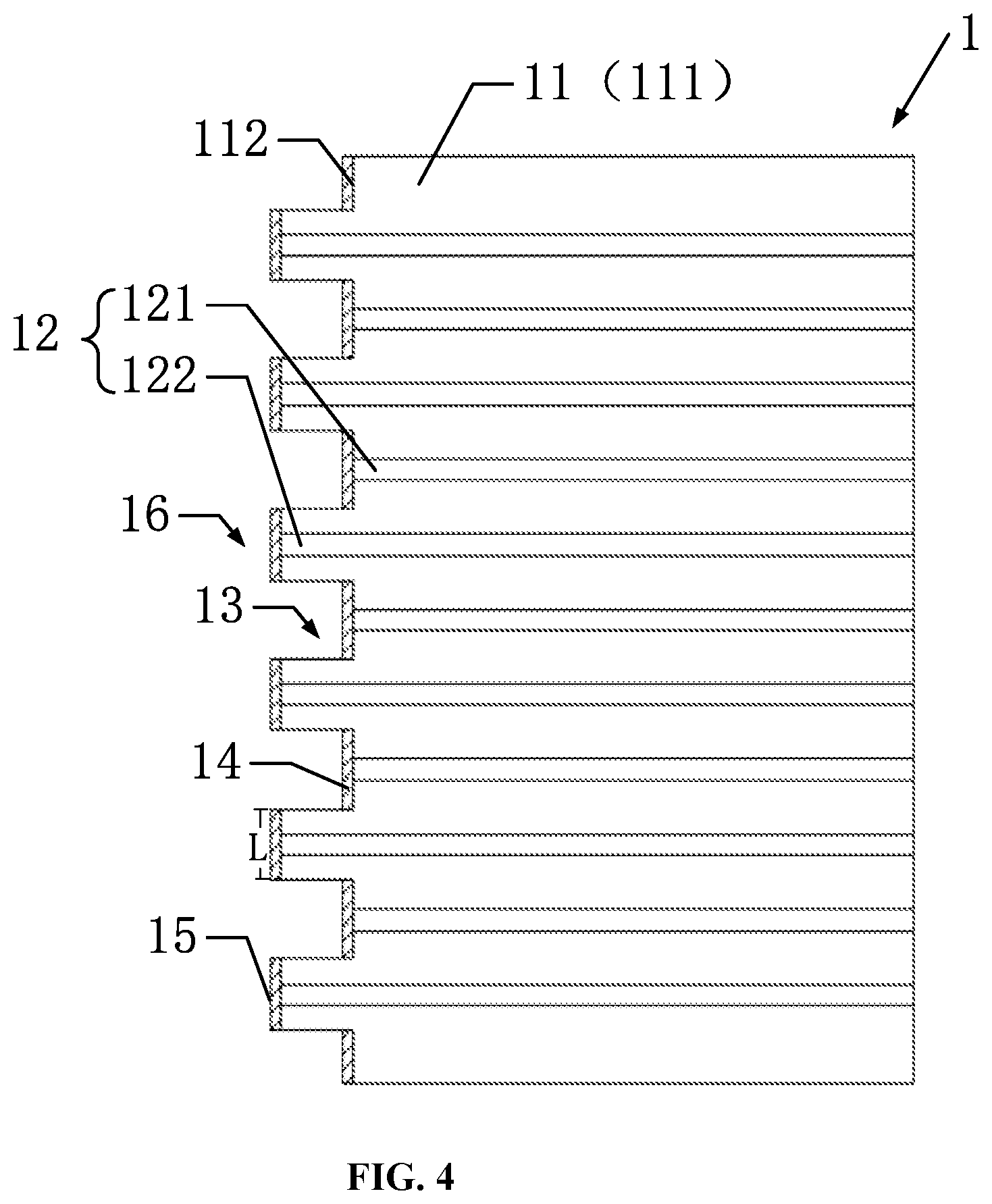 Patent US12324288 Figure 3 – Display panel, printing device and method of manufacturing the display panel