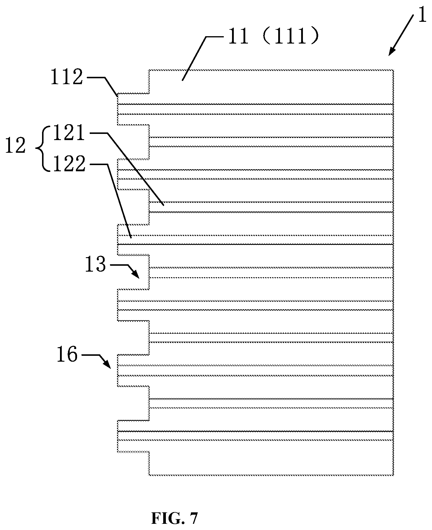 Patent US12324288 Figure 6 – Display panel, printing device and method of manufacturing the display panel