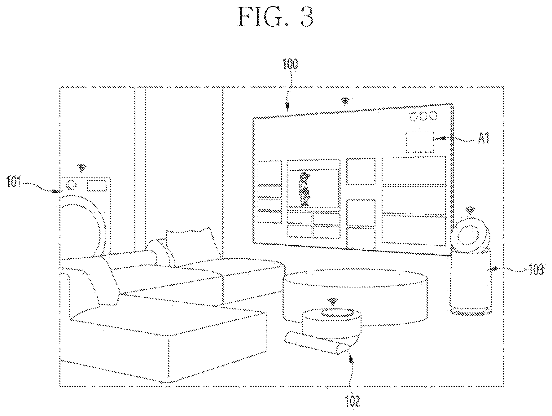 Patent US12324289 Figure 2 – Display device