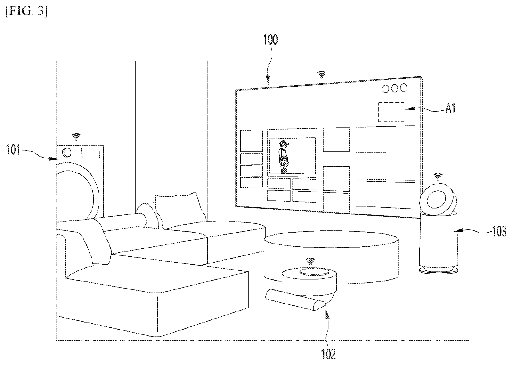 Patent US12324290 Figure 2 – Display device