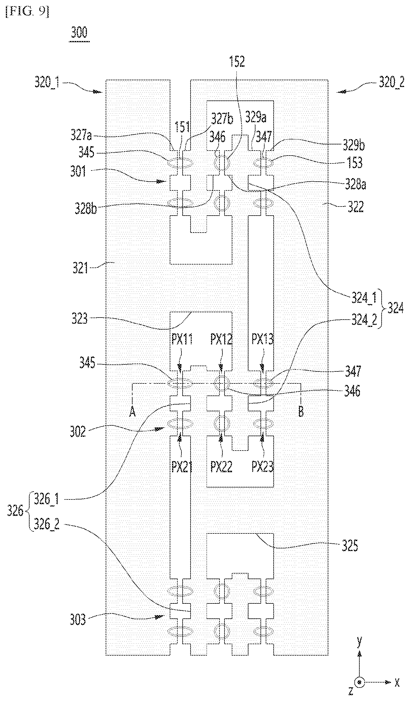 Patent US12324290 Figure 7 – Display device