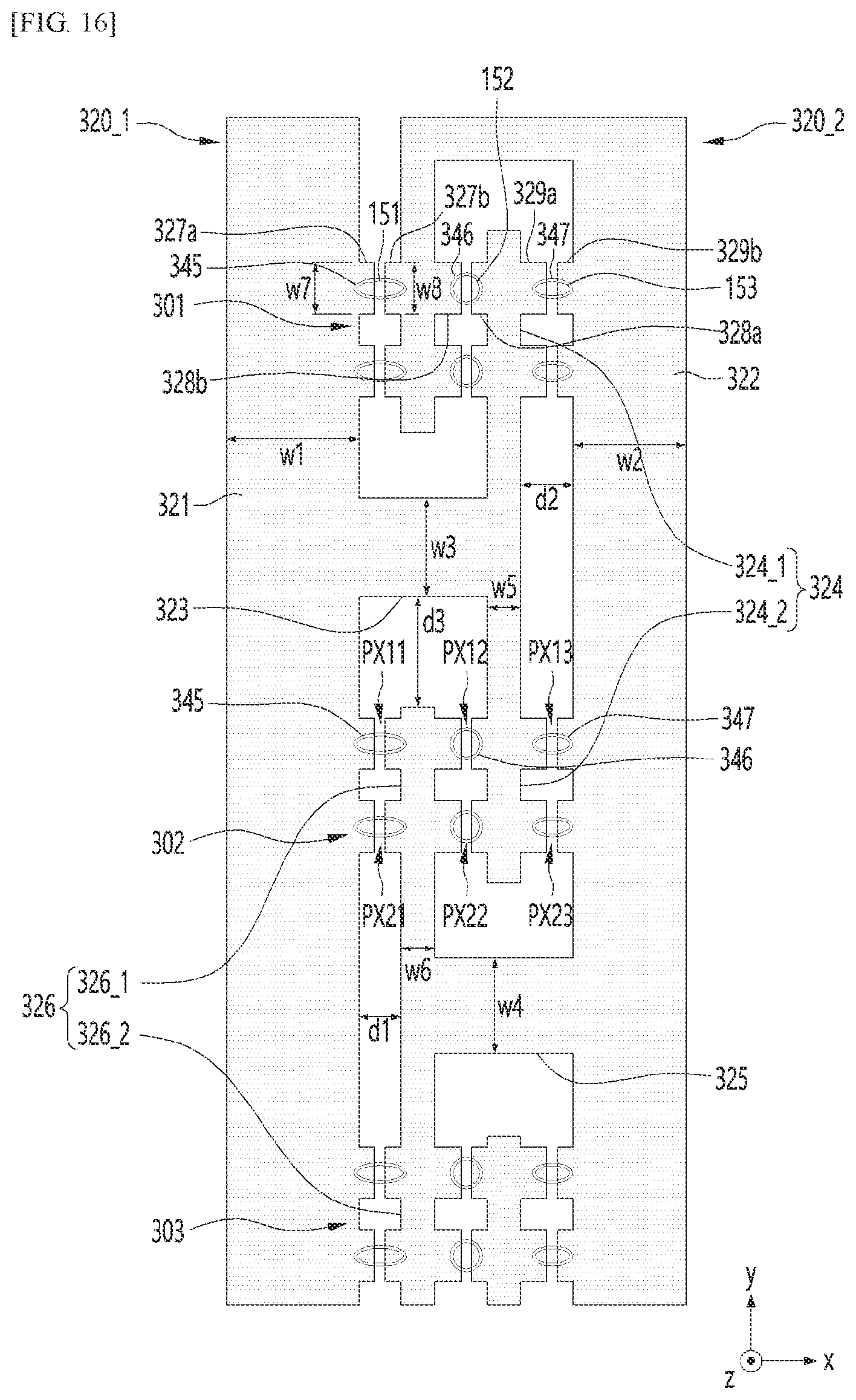 Patent US12324290 Figure 11 – Display device