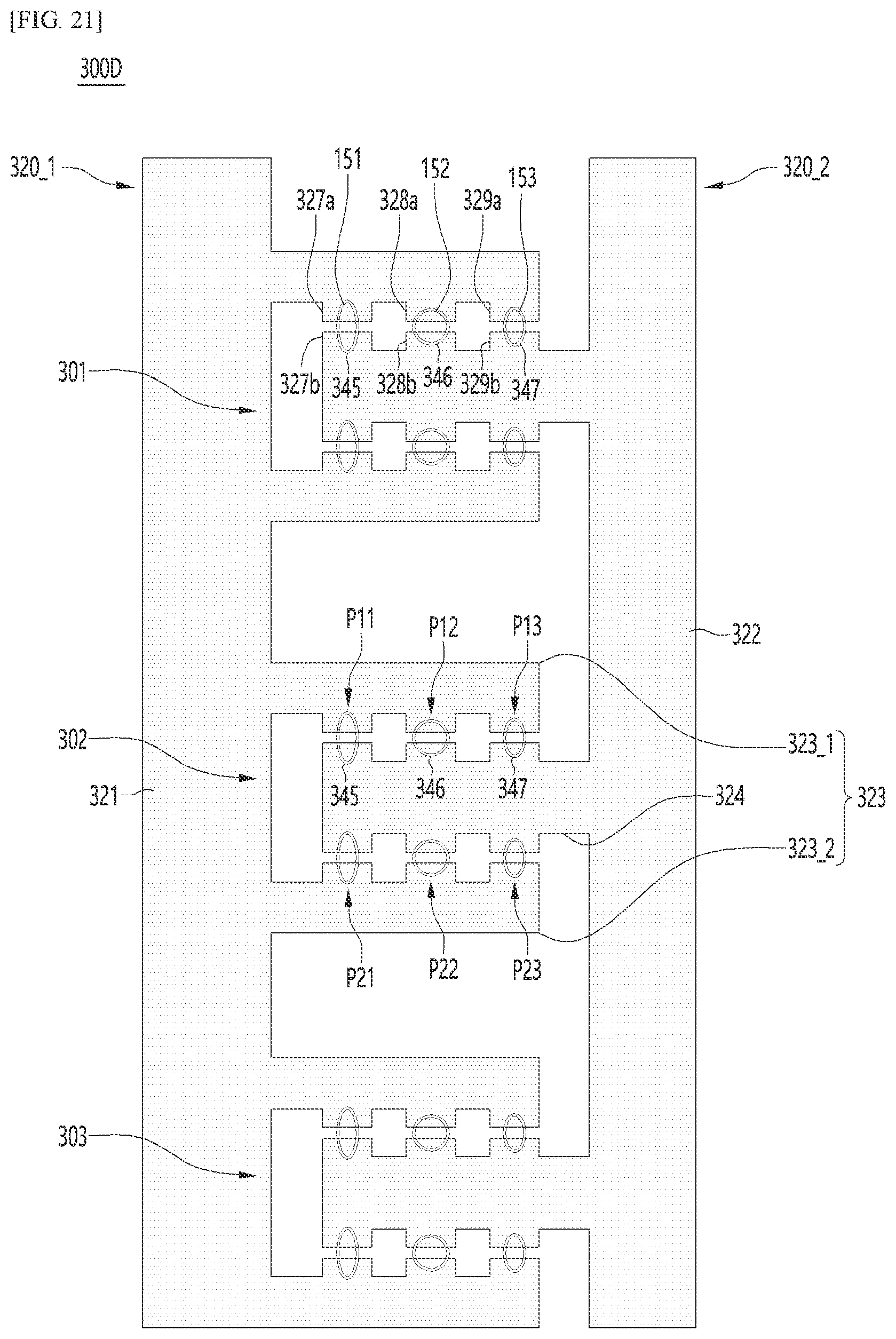 Patent US12324290 Figure 14 – Display device