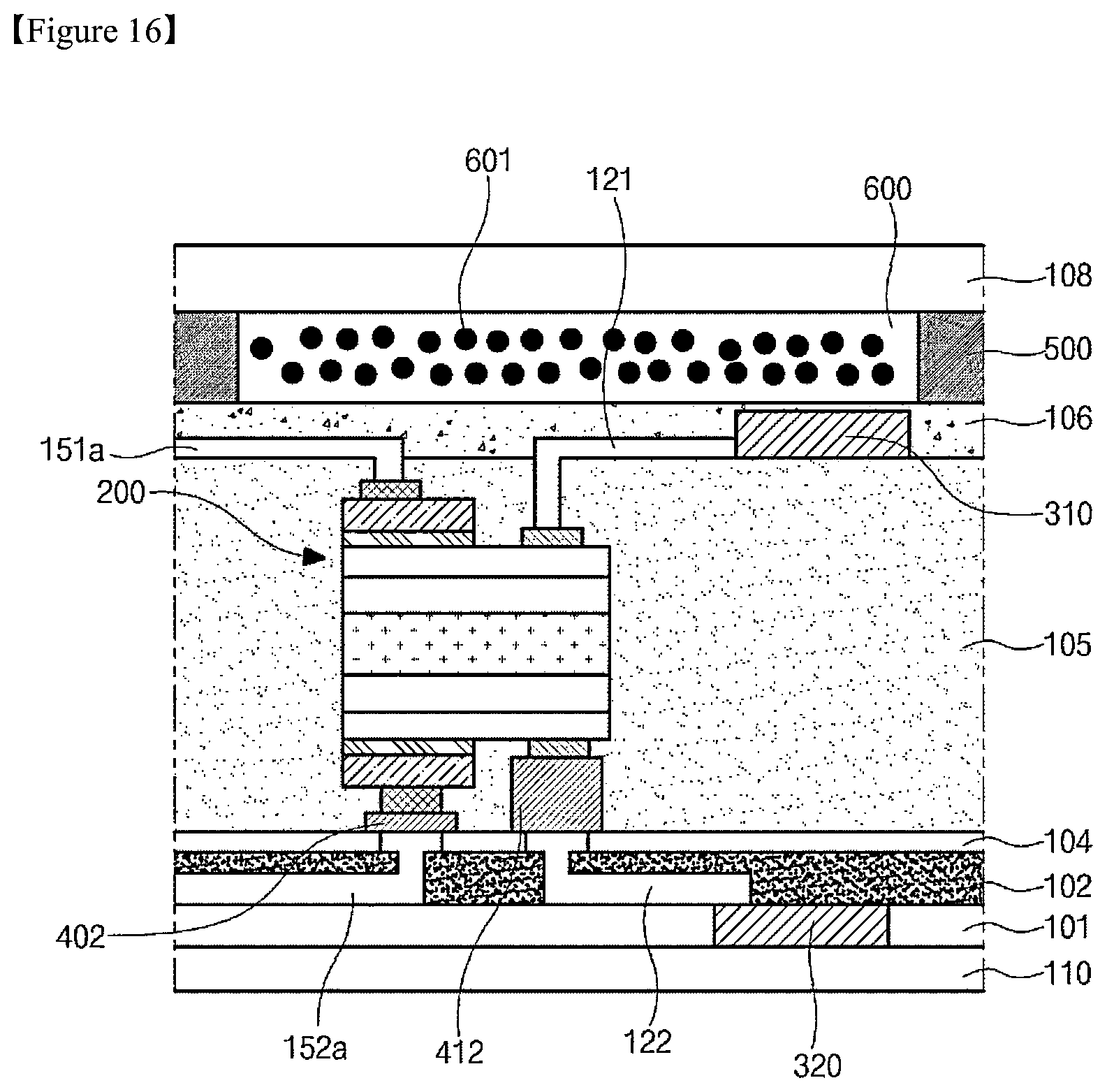Patent US12324294 Figure 11 – Light emitting diode display device