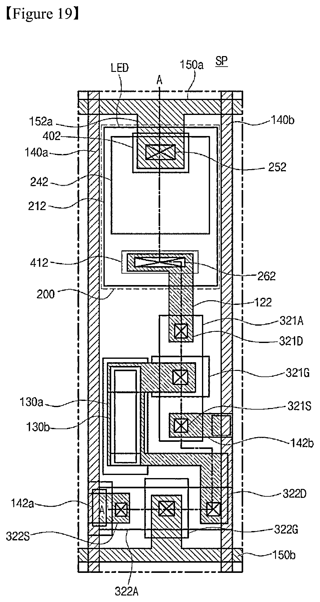 Patent US12324294 Figure 14 – Light emitting diode display device