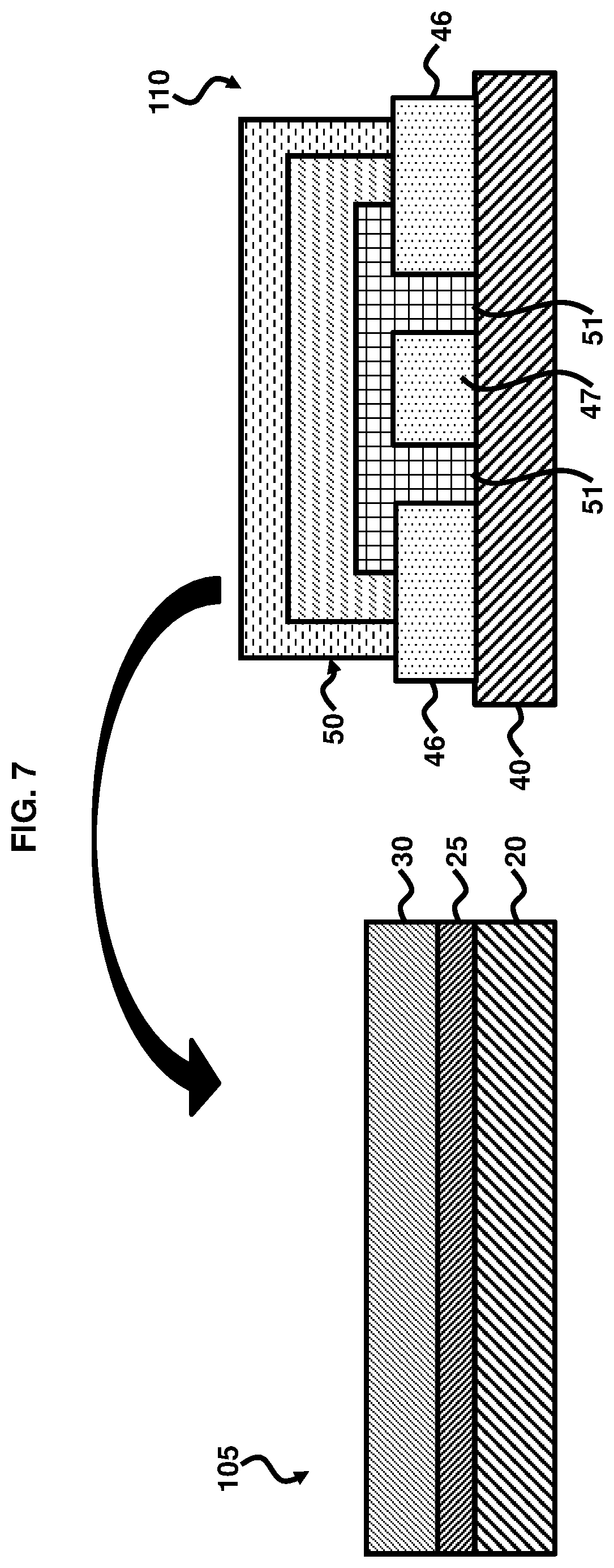 Patent US12324302 Figure 7 – Dual plate OLET displays
