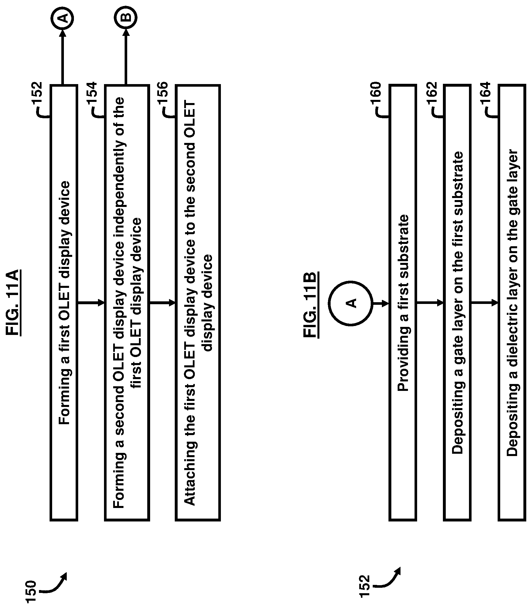 Patent US12324302 Figure 13 – Dual plate OLET displays