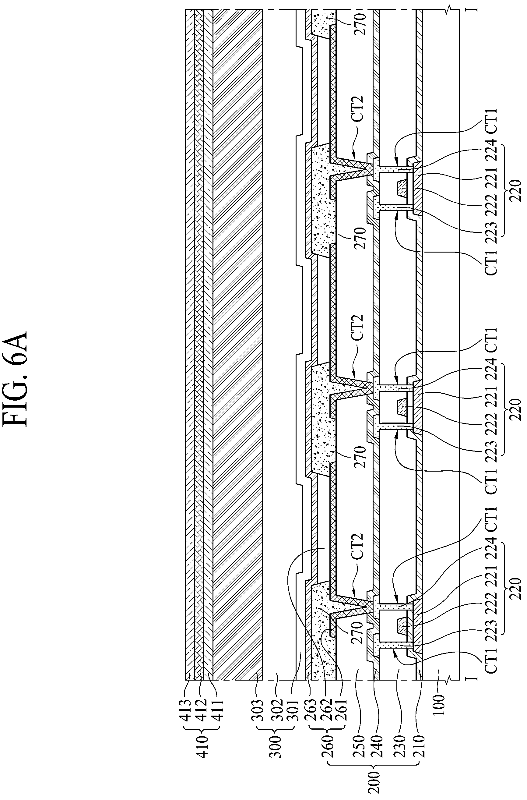 Patent US12324303 Figure 5 – Organic light-emitting display device and method of manufacturing the same
