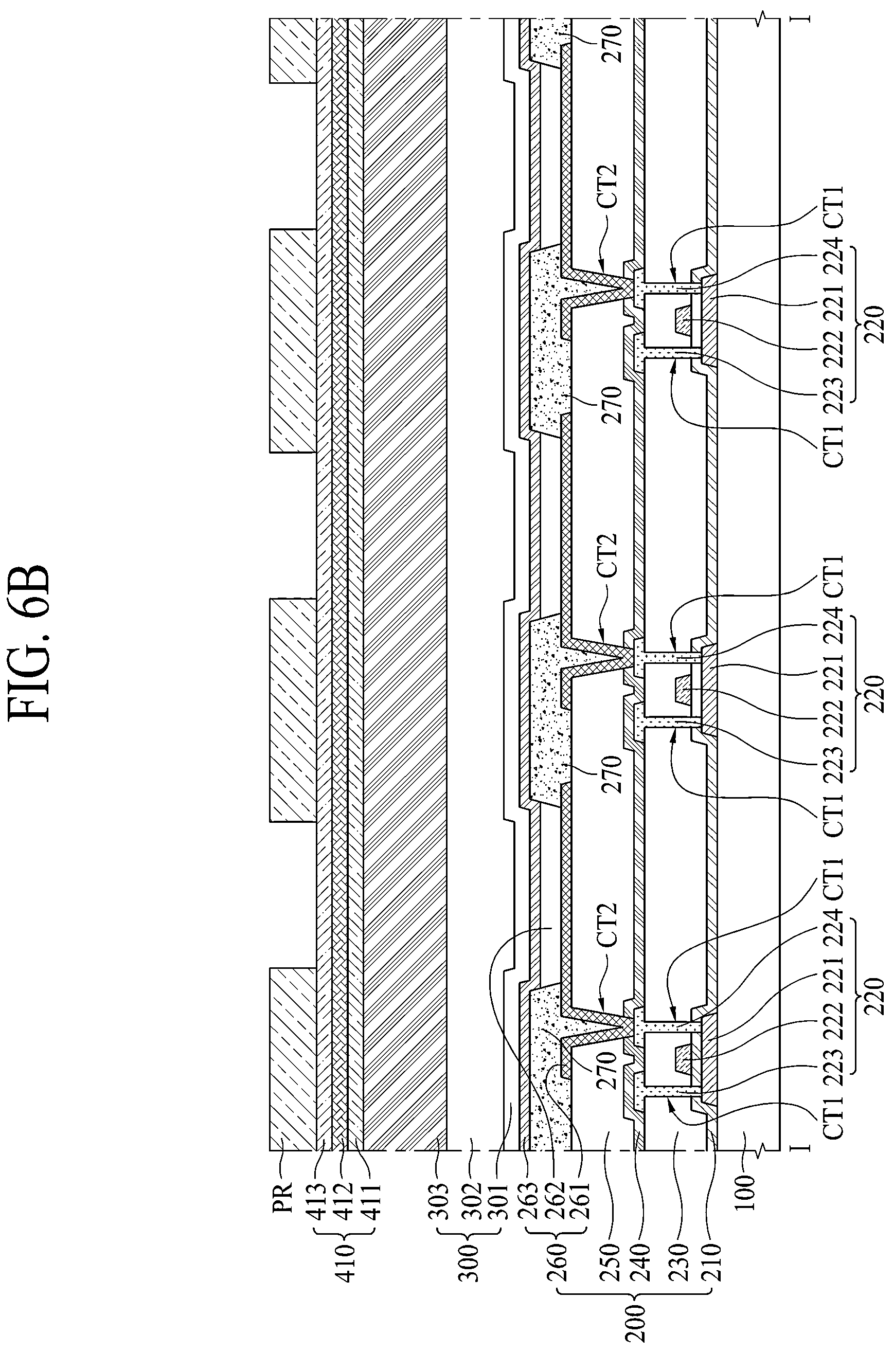 Patent US12324303 Figure 6 – Organic light-emitting display device and method of manufacturing the same