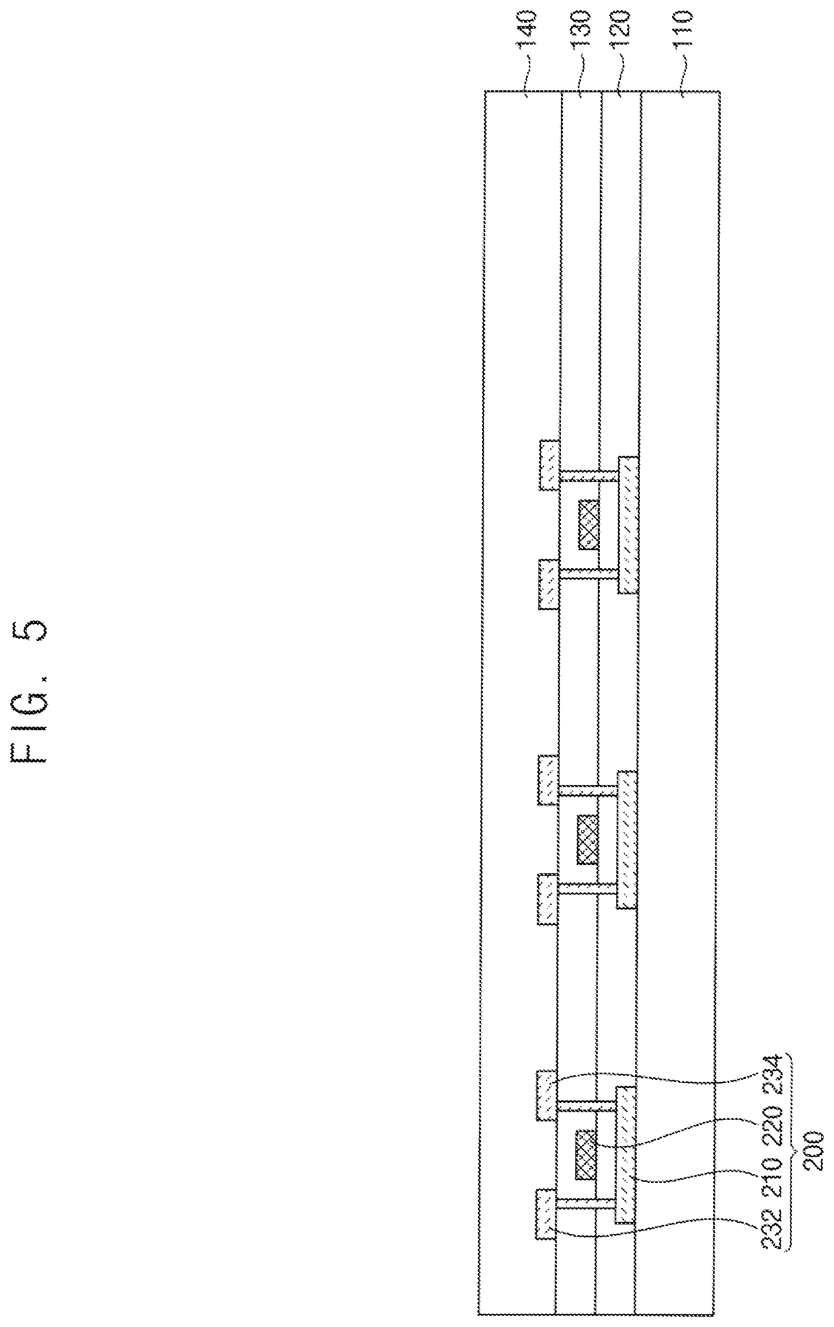 Patent US12324304 Figure 5 – Display panel and method of providing the same