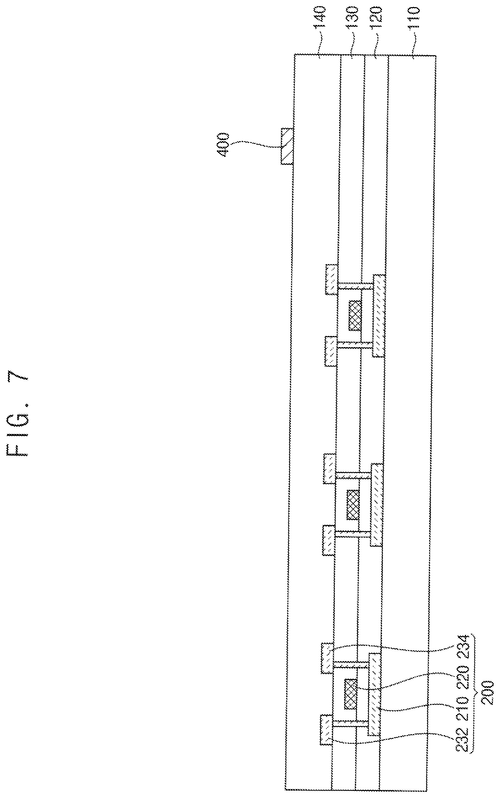 Patent US12324304 Figure 7 – Display panel and method of providing the same