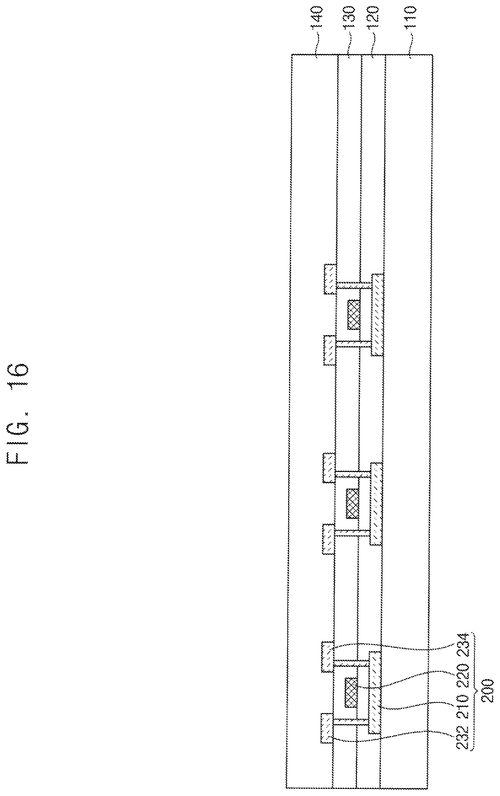 Patent US12324304 Figure 16 – Display panel and method of providing the same