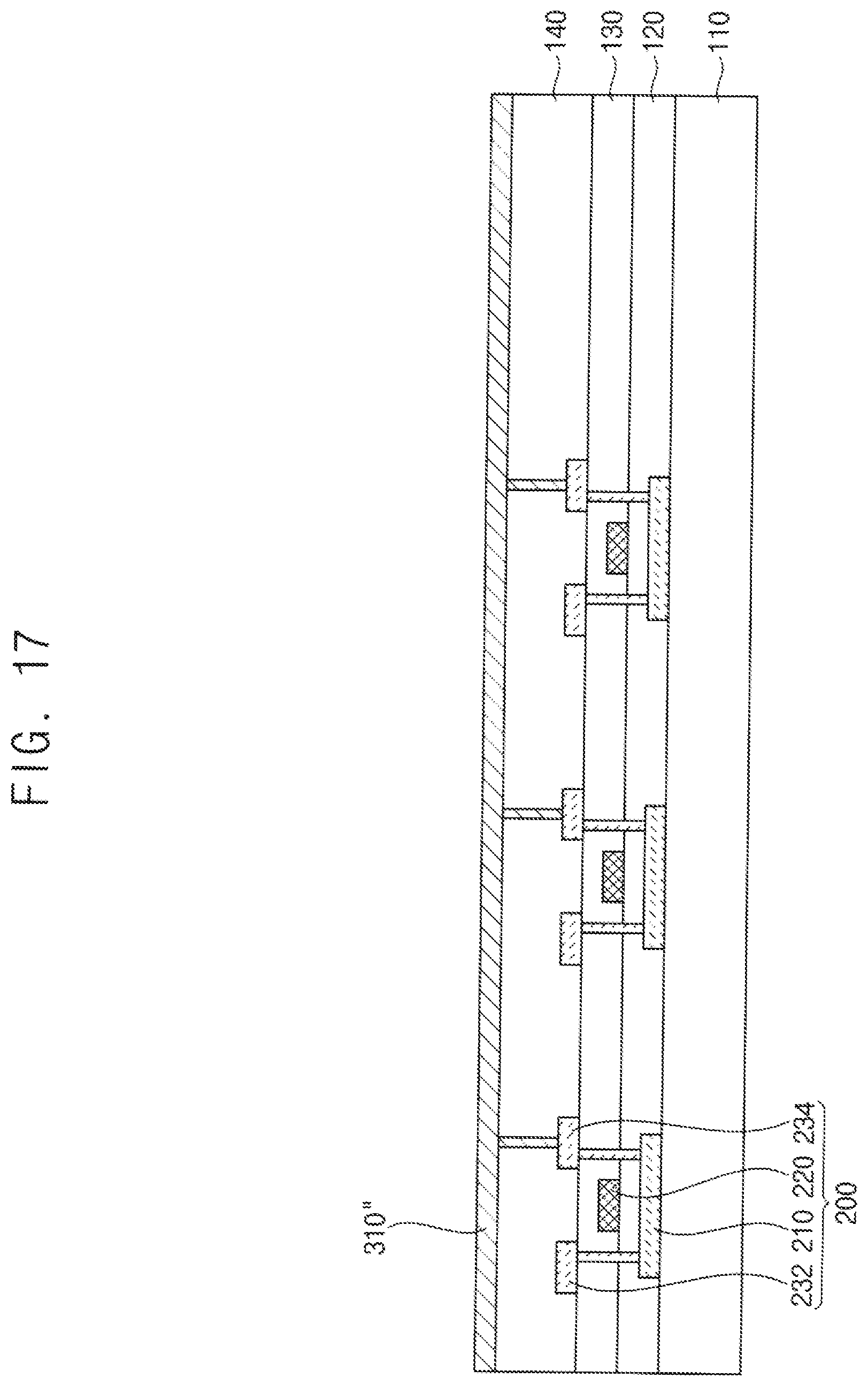 Patent US12324304 Figure 17 – Display panel and method of providing the same